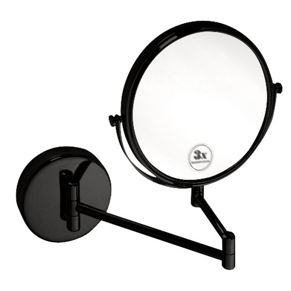 Sminkspegel Duschbyggarna Black