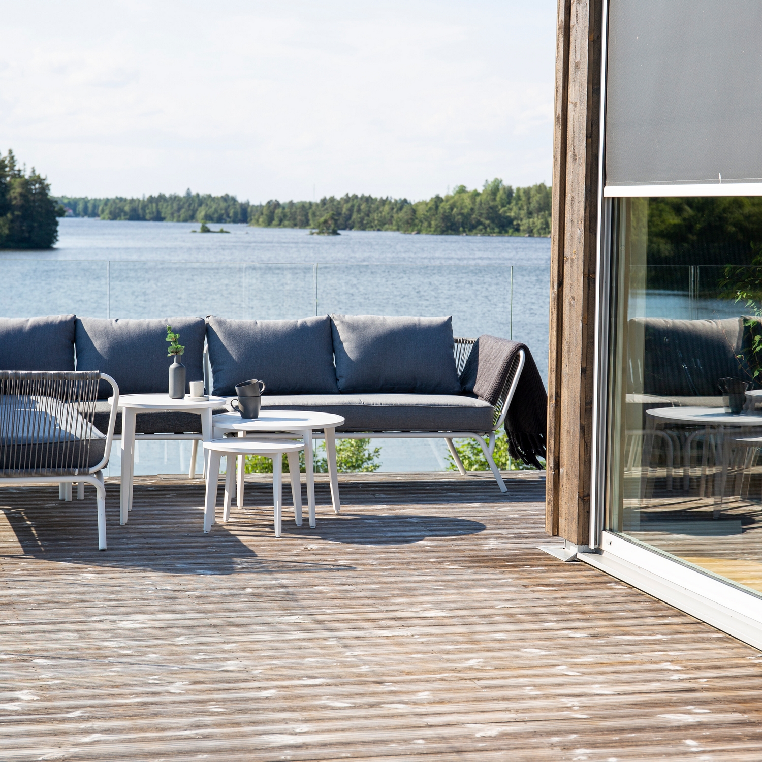 Hjørnesofa Venture Home Roxo Utendørs Utendørs