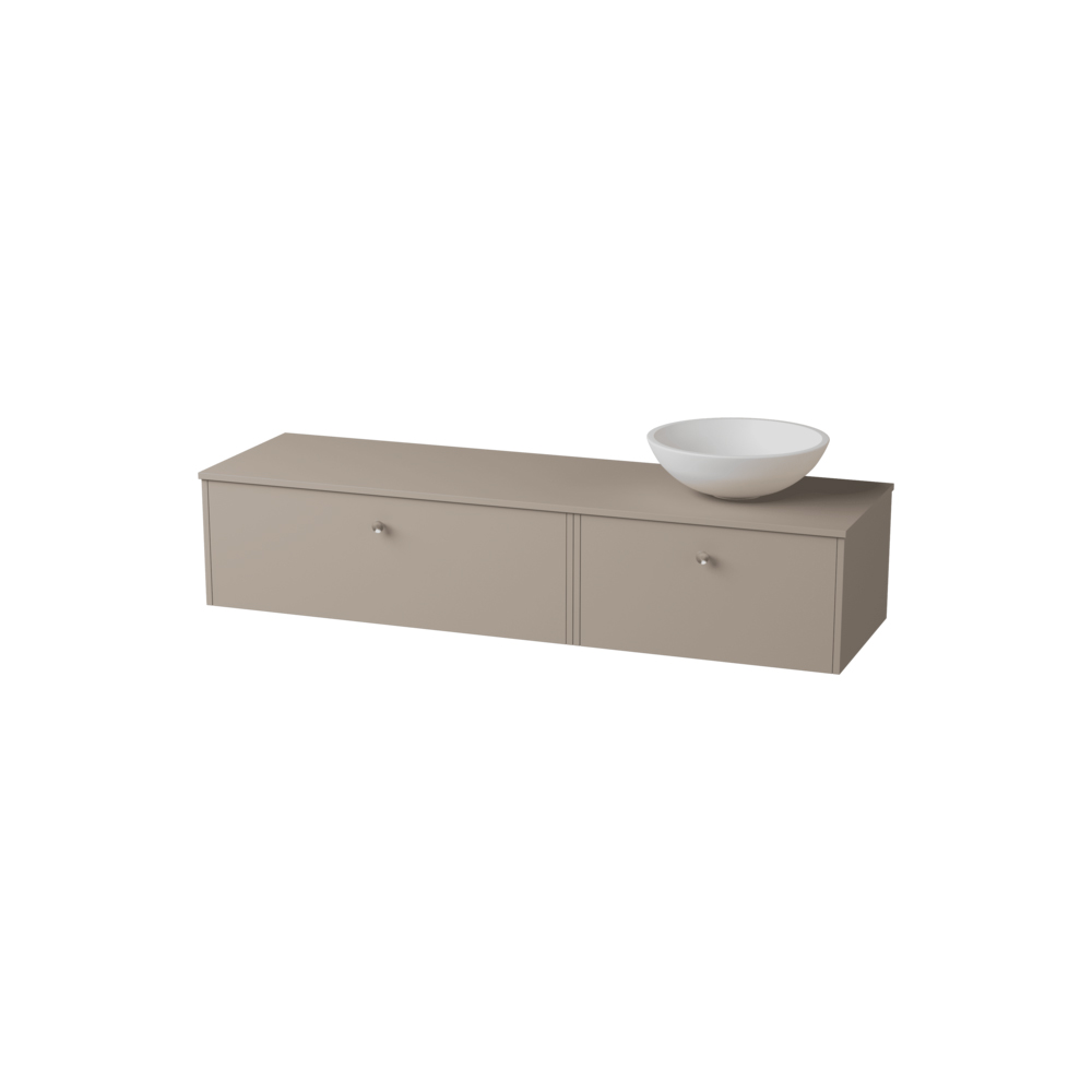 Servantskap FOSSBAD New Block B150 for Benkeplate og Servant
