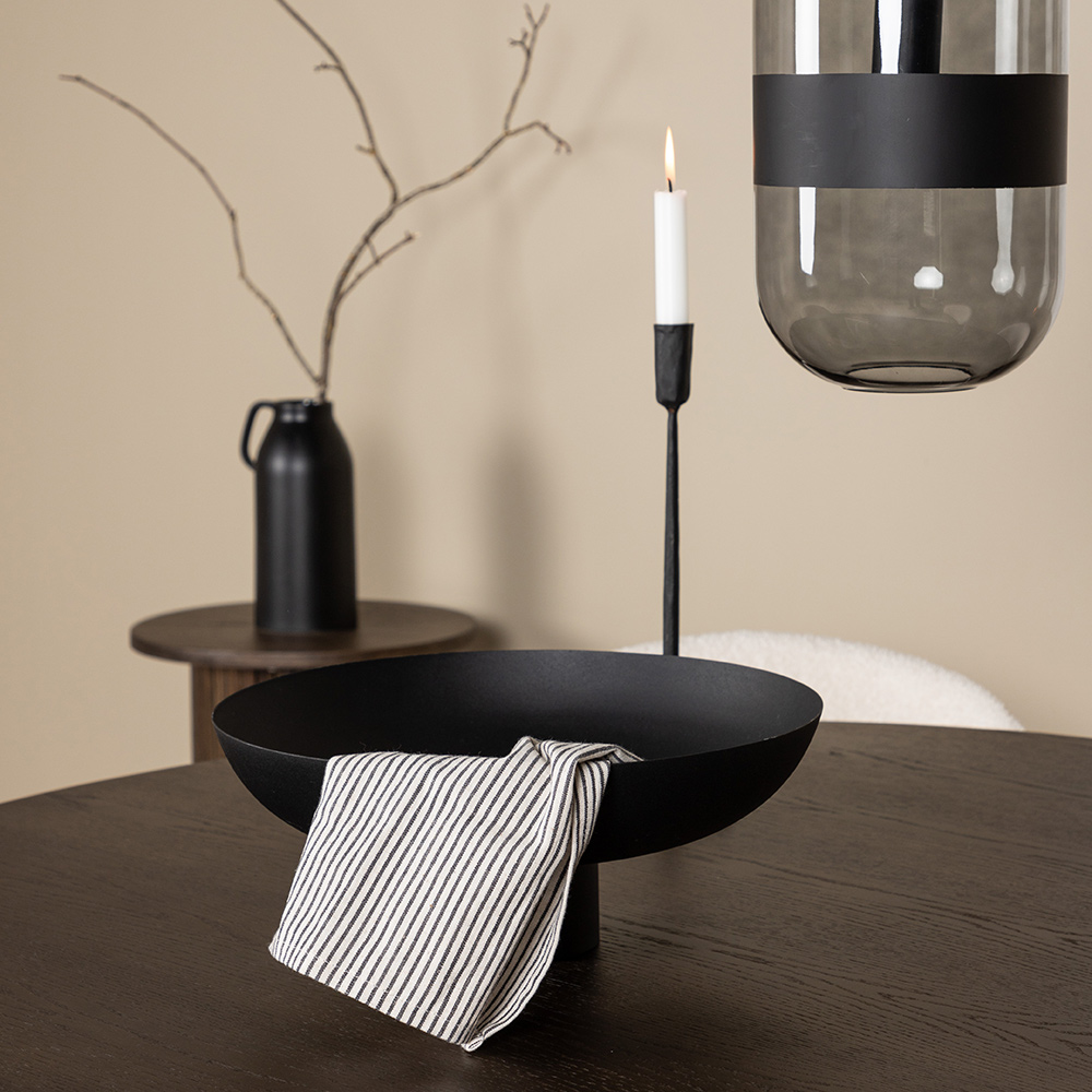 Spisegruppe furniture/fashion Stone med 4 Chico Stoler Rundt