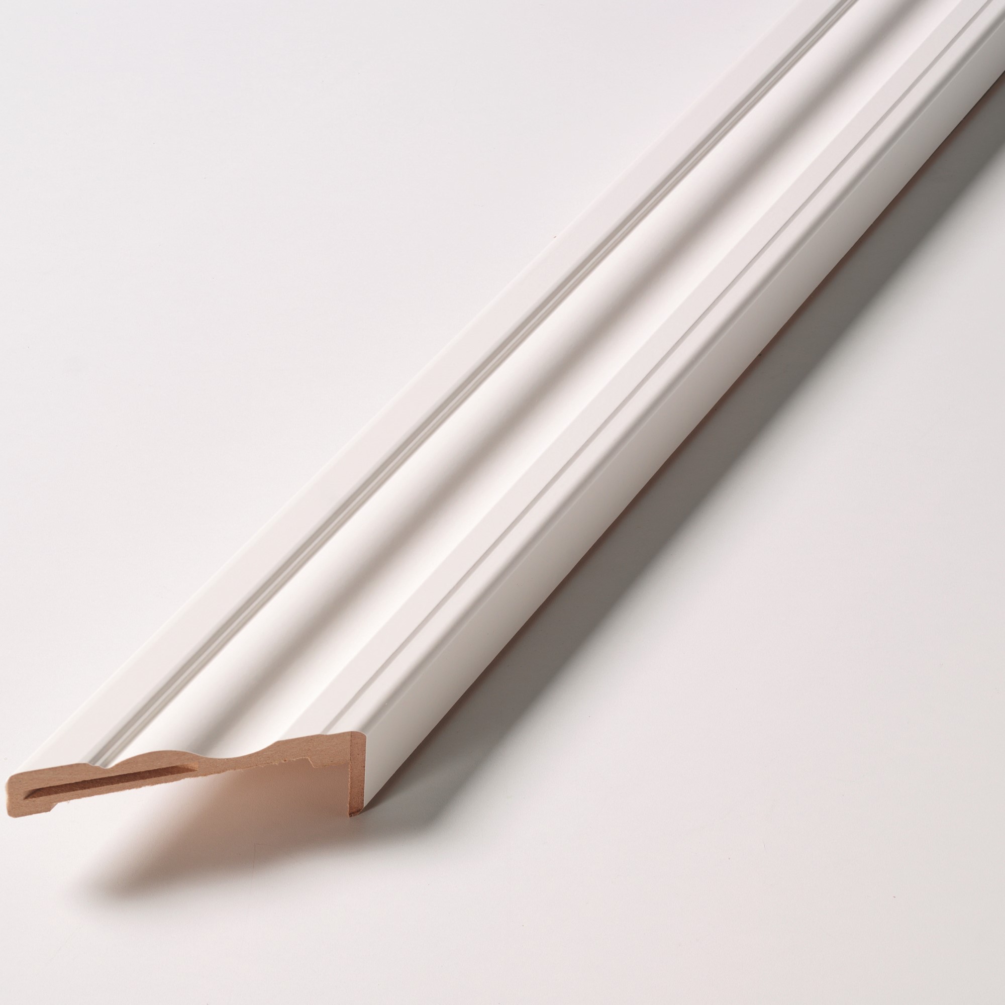 GERIKT FLEX 065MM M8 PROFIL HVIT Profilert, Bredde 65 mm, Modulmål: 80x210 cm