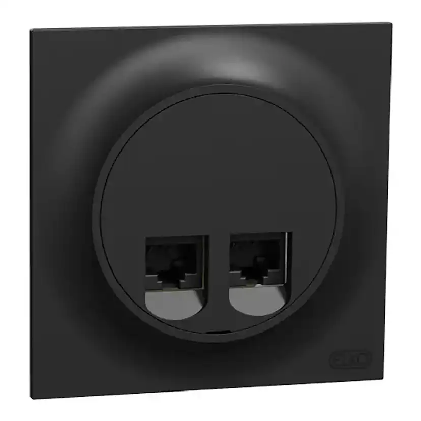 Datauttak Elko One Kat 6 UTP Innfelt 2xRJ45