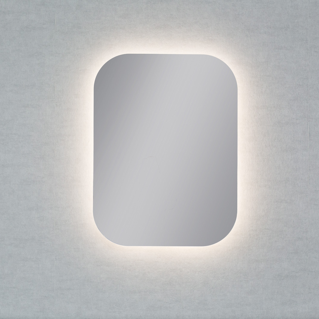 Speil Vidi Liso med LED-belysning
