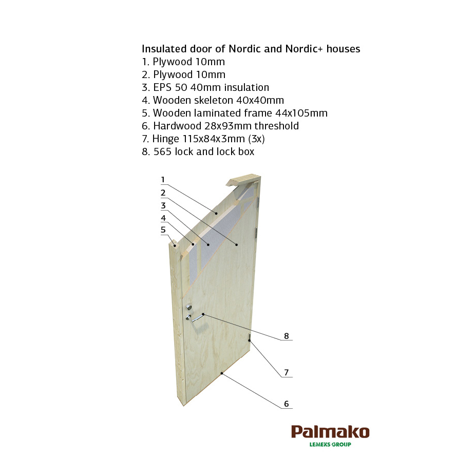 Anneks Palmako Hedwig 13,6 m2