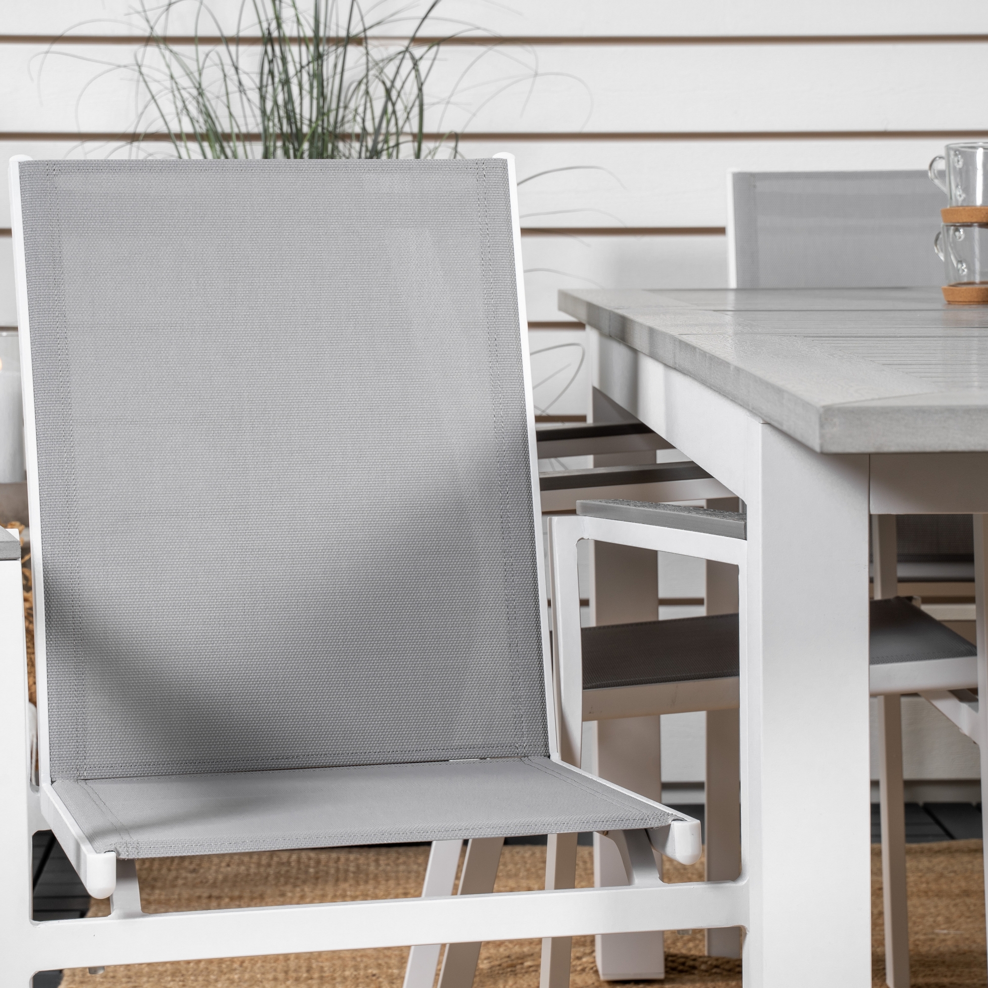 Spisegruppe Venture Home Aleyna 152/210 med 6 Pincy Stoler