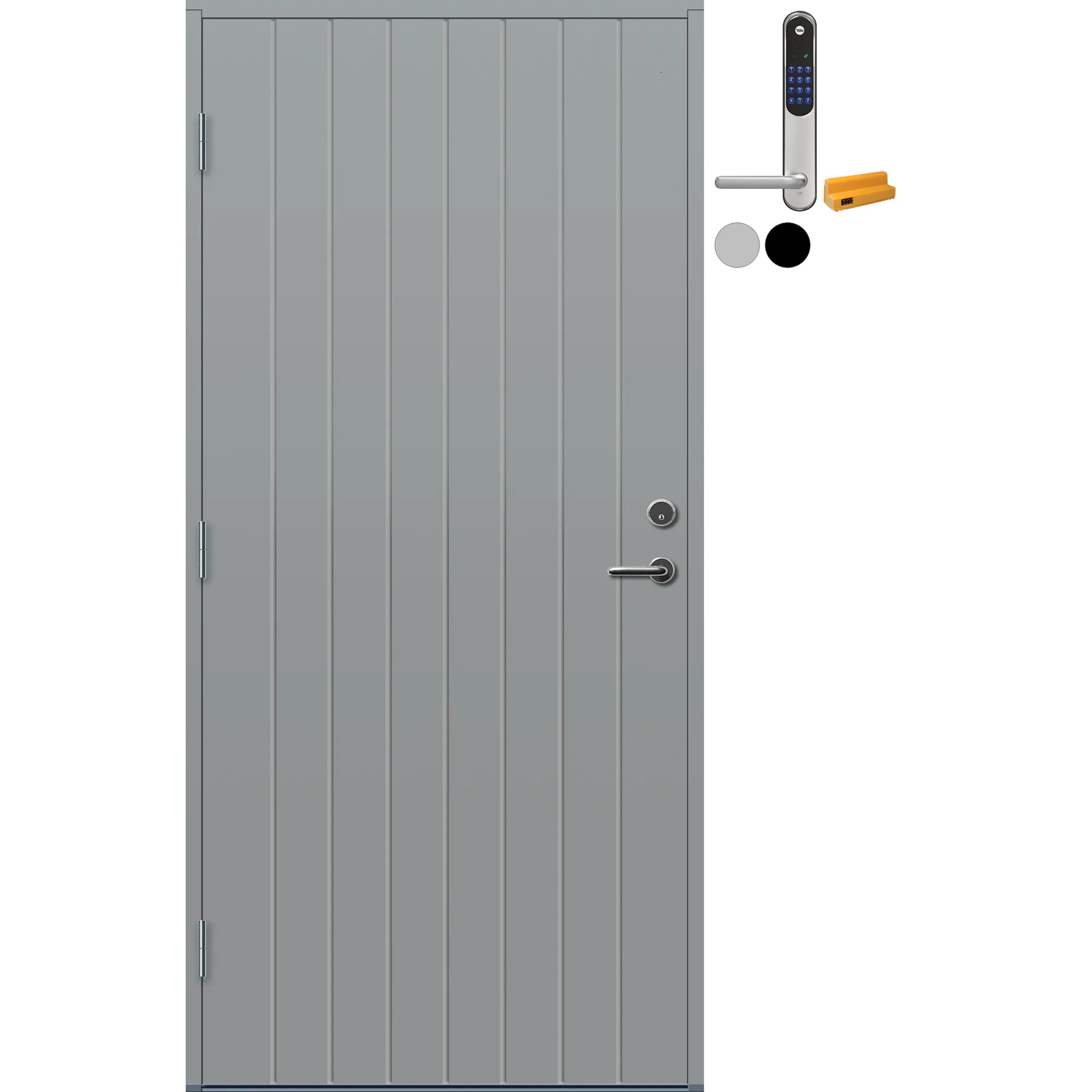 NCS S-3502-B, Lys Grå