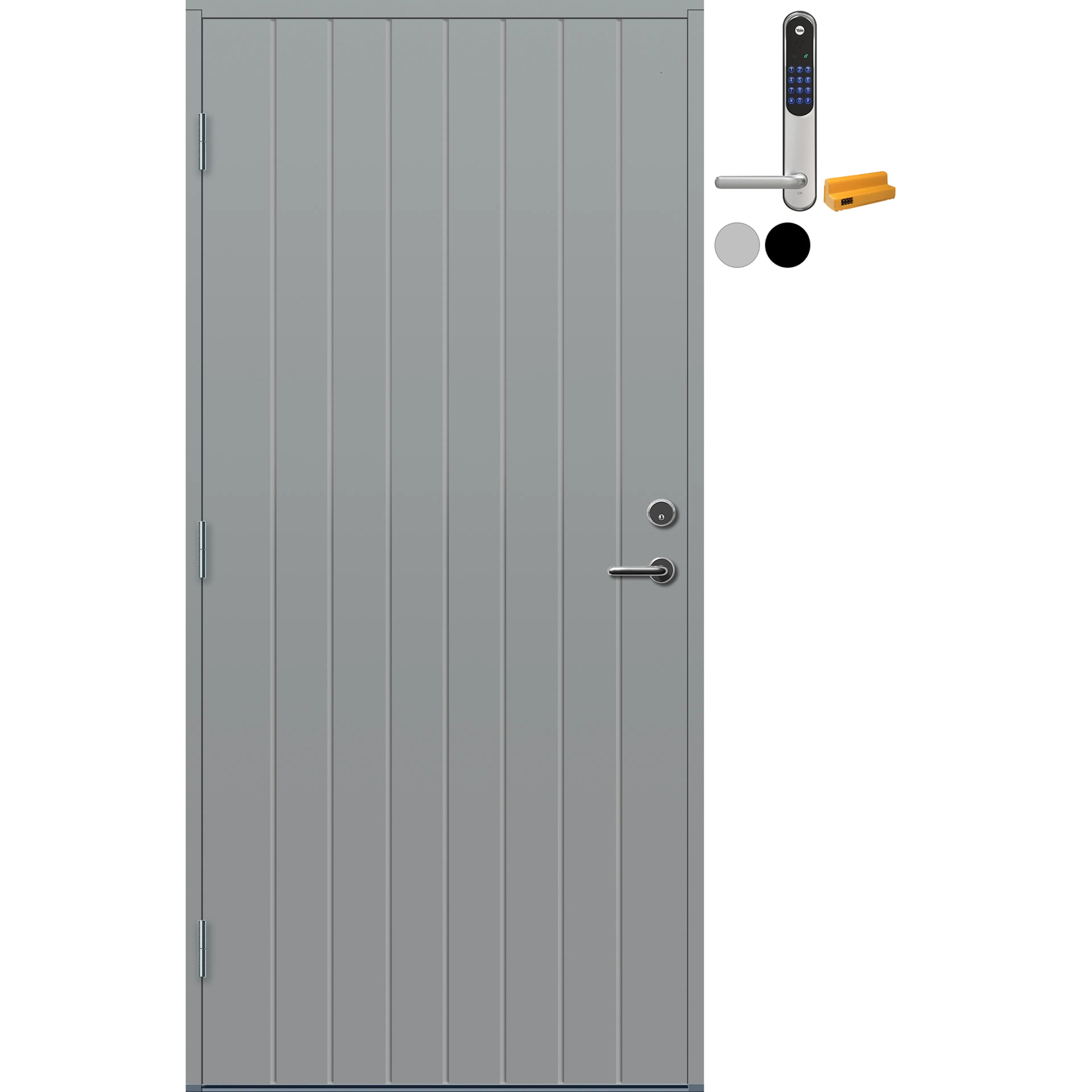 NCS S-3502-B, Lys Grå