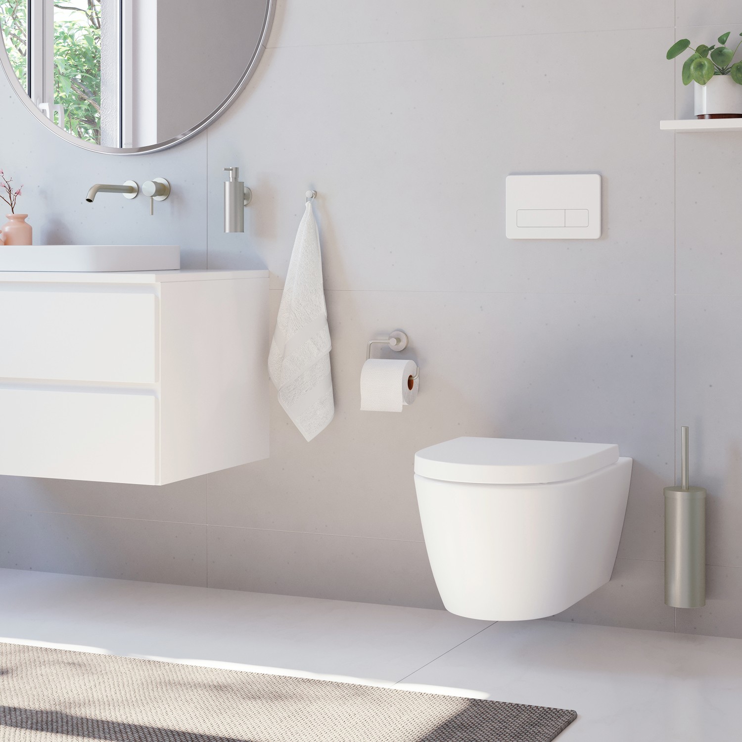Toalettpapirholder Smedbo Home H341