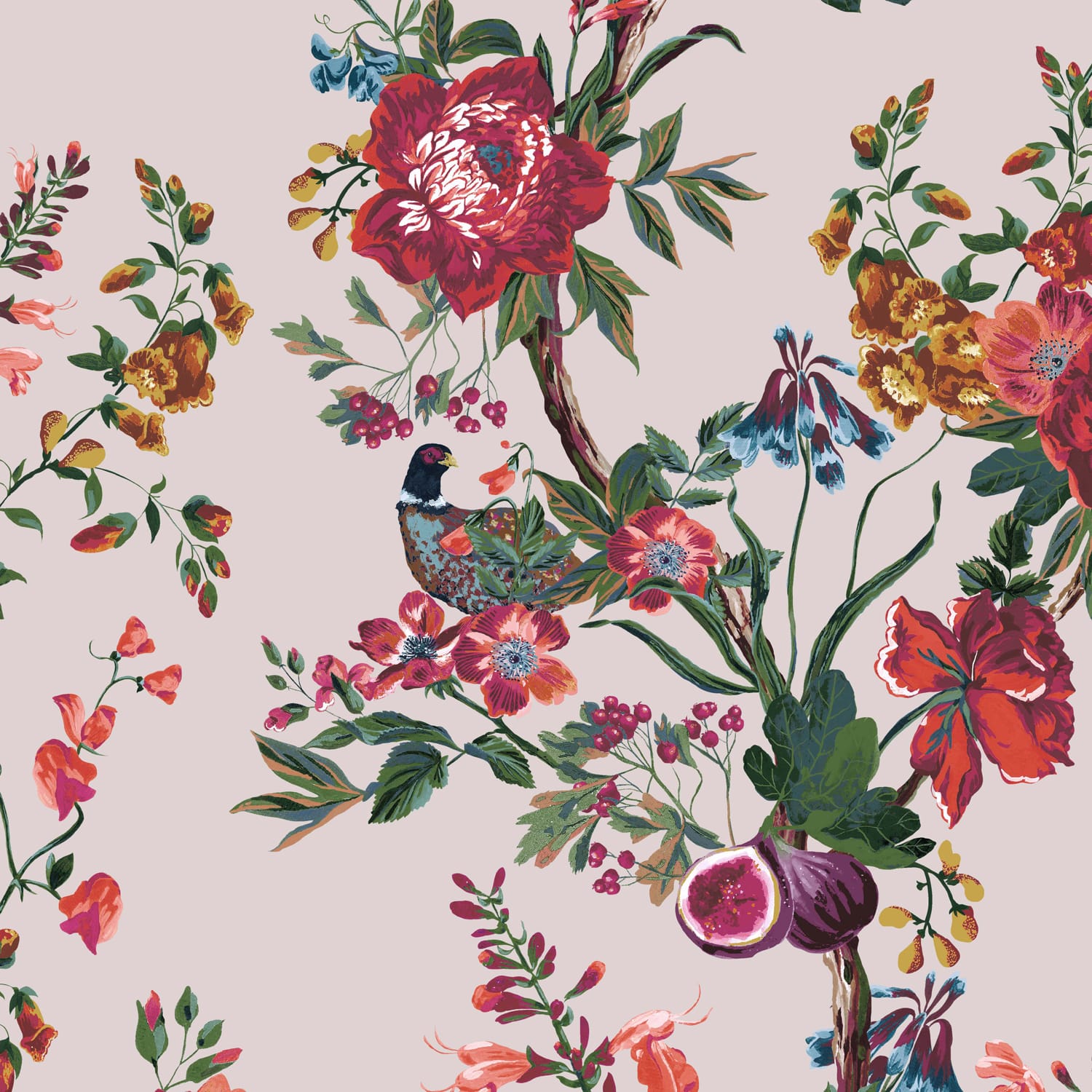 Tapet Joules Forest Chinoiserie Antique Cr&egrave;me