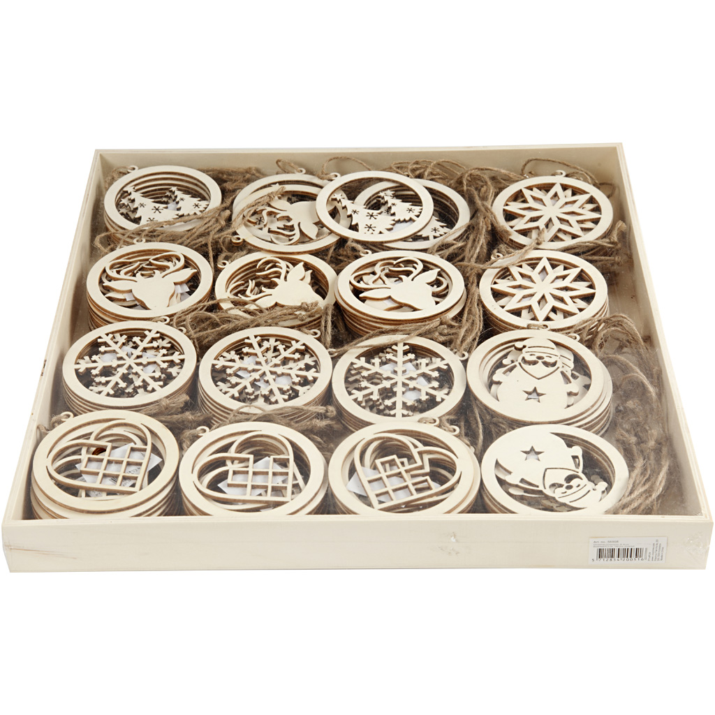 Juledekorasjoner Creativ Company 8 cm 1 Pk