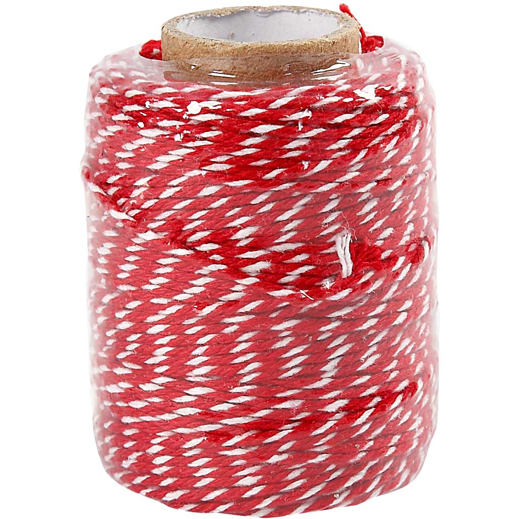 Bomullssnor Creativ Company Tykkelse 11 mm 50 m/1 Rl