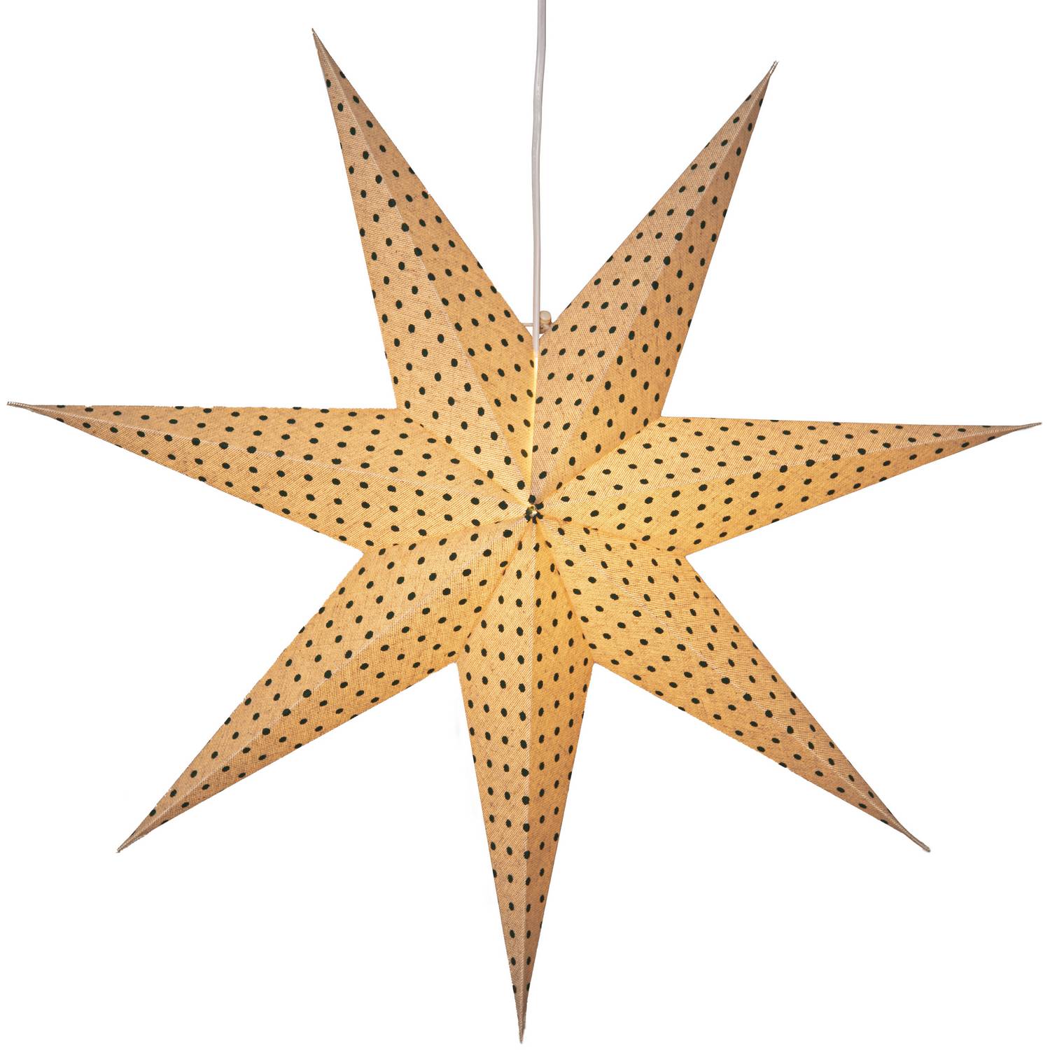 Adventstjerne Star Trading Cotton Prikk