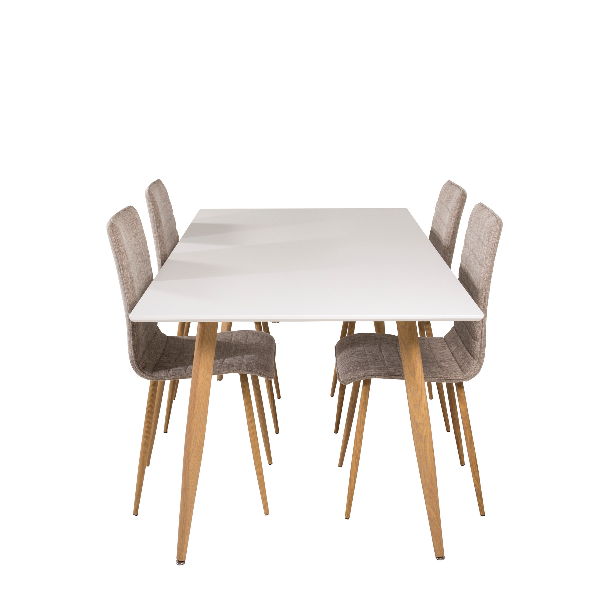 Spisegruppe Venture Home Pobbie med 4 Walerina Stoler