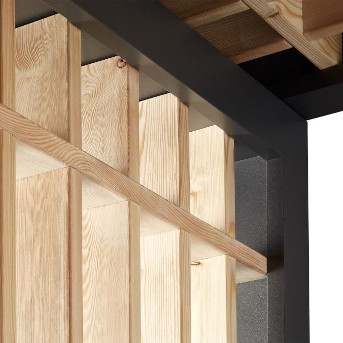 Vindbeskyttelse gop Block BS 220 Timber