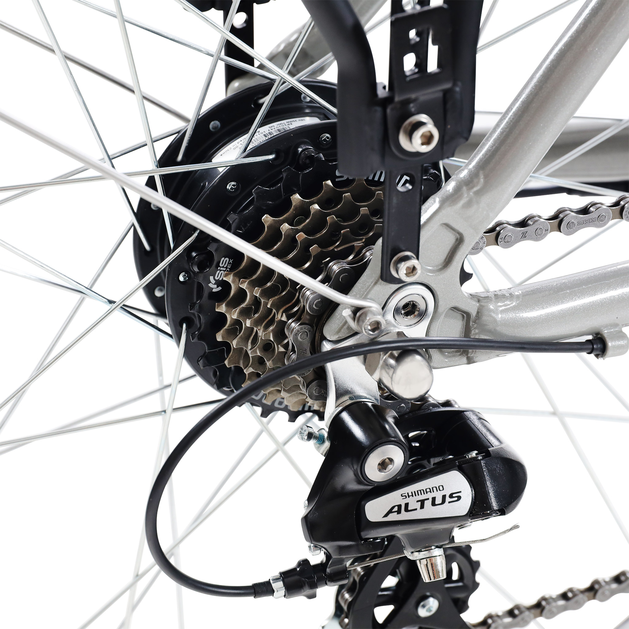 Elsykkel Lyfco Herre 28" - Elian 10,4 Ah Sølv