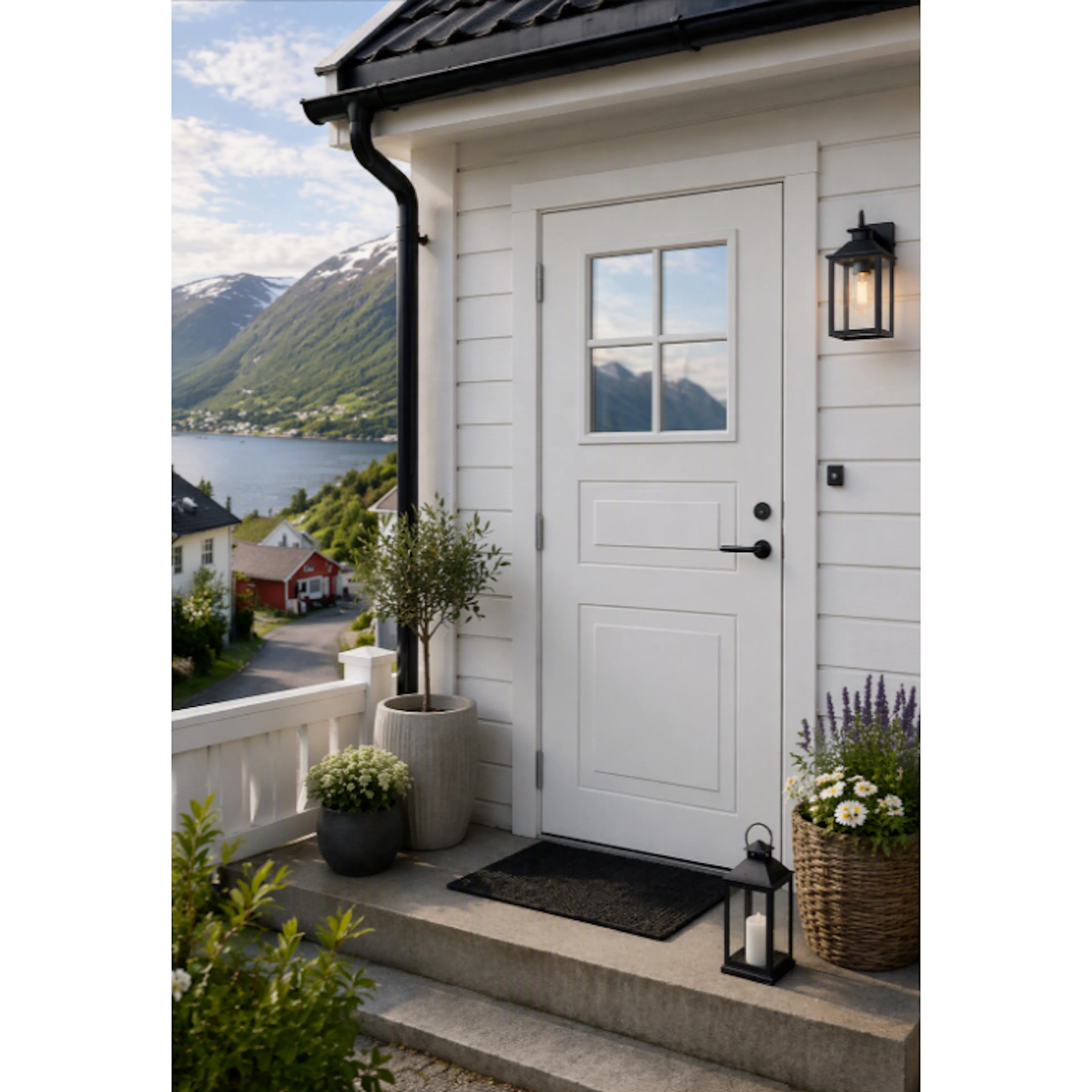 Ytterdør Fjorddøren Utvik Cotswold