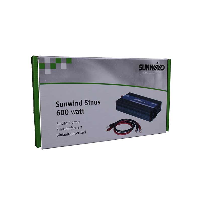 Omformer Sunwind ren Sinus 600 W