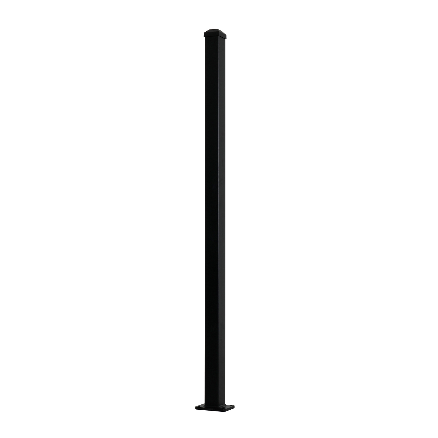 Stolpe Krifon Aluminium med Hatt Sort