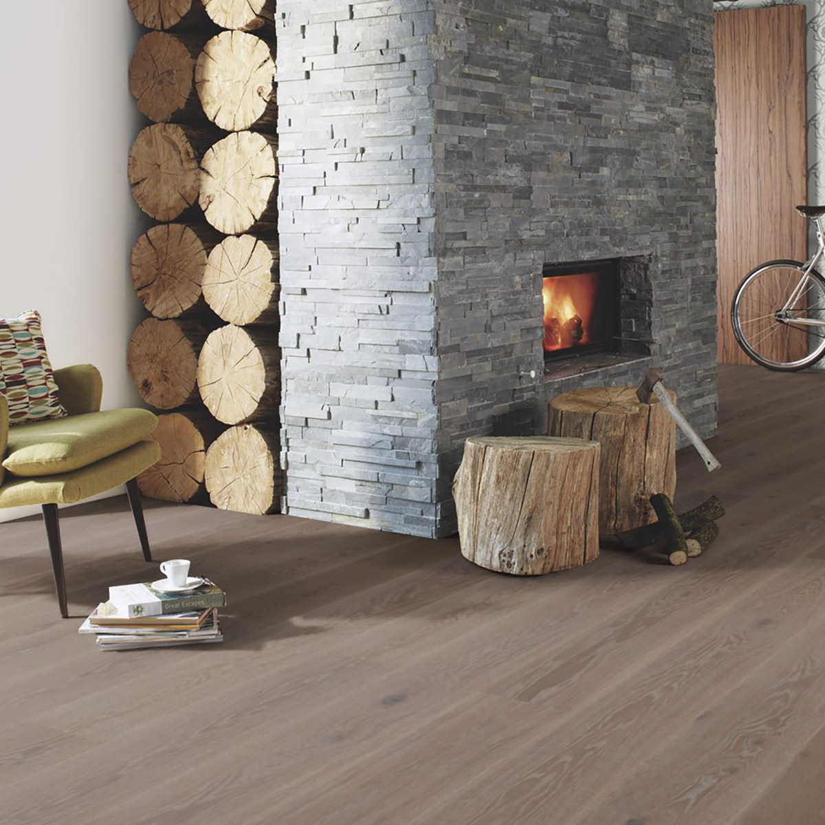 Parkett Boen Eik India Grey Live Pure 1-stav