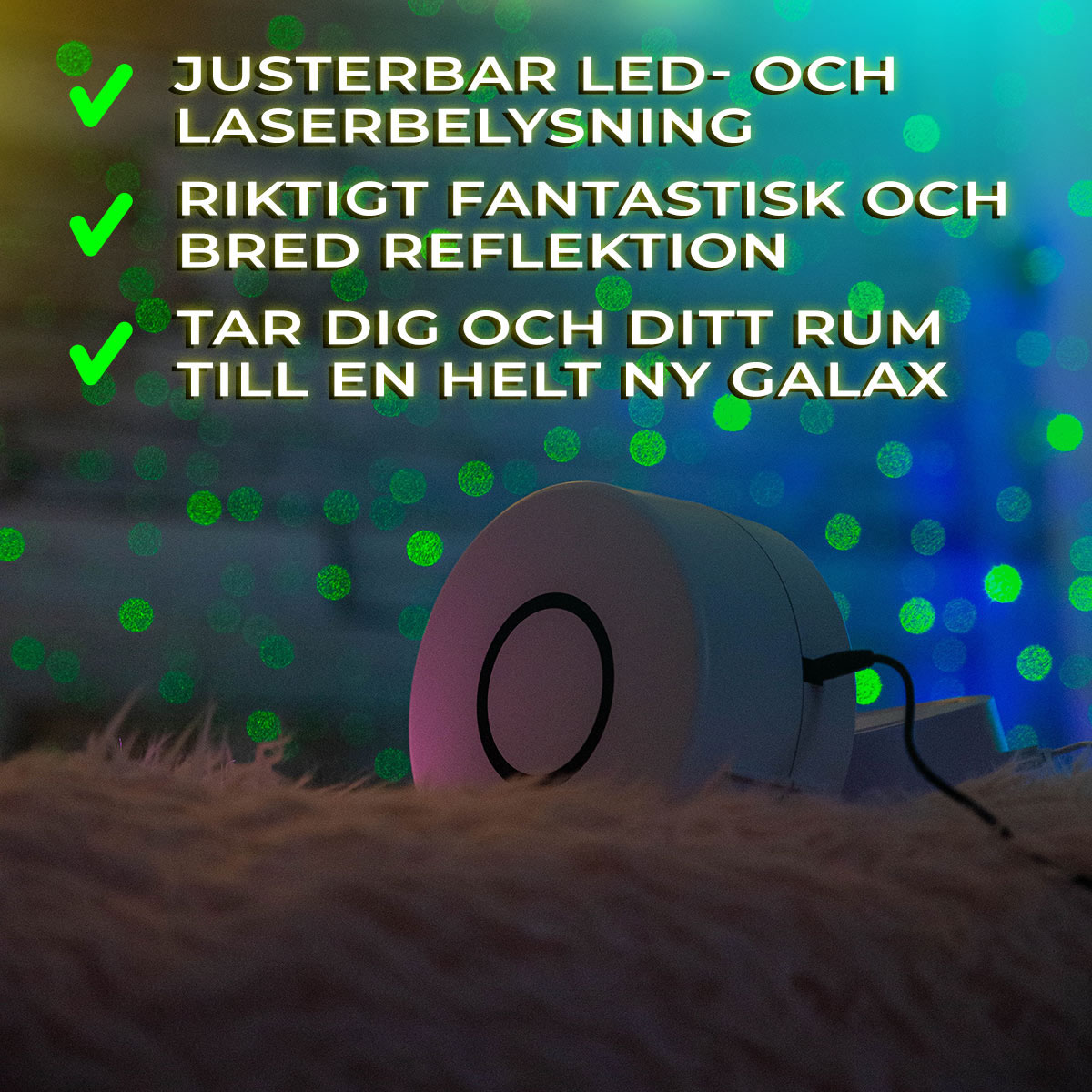 Stjerneprojektor Polar Night Deluxe