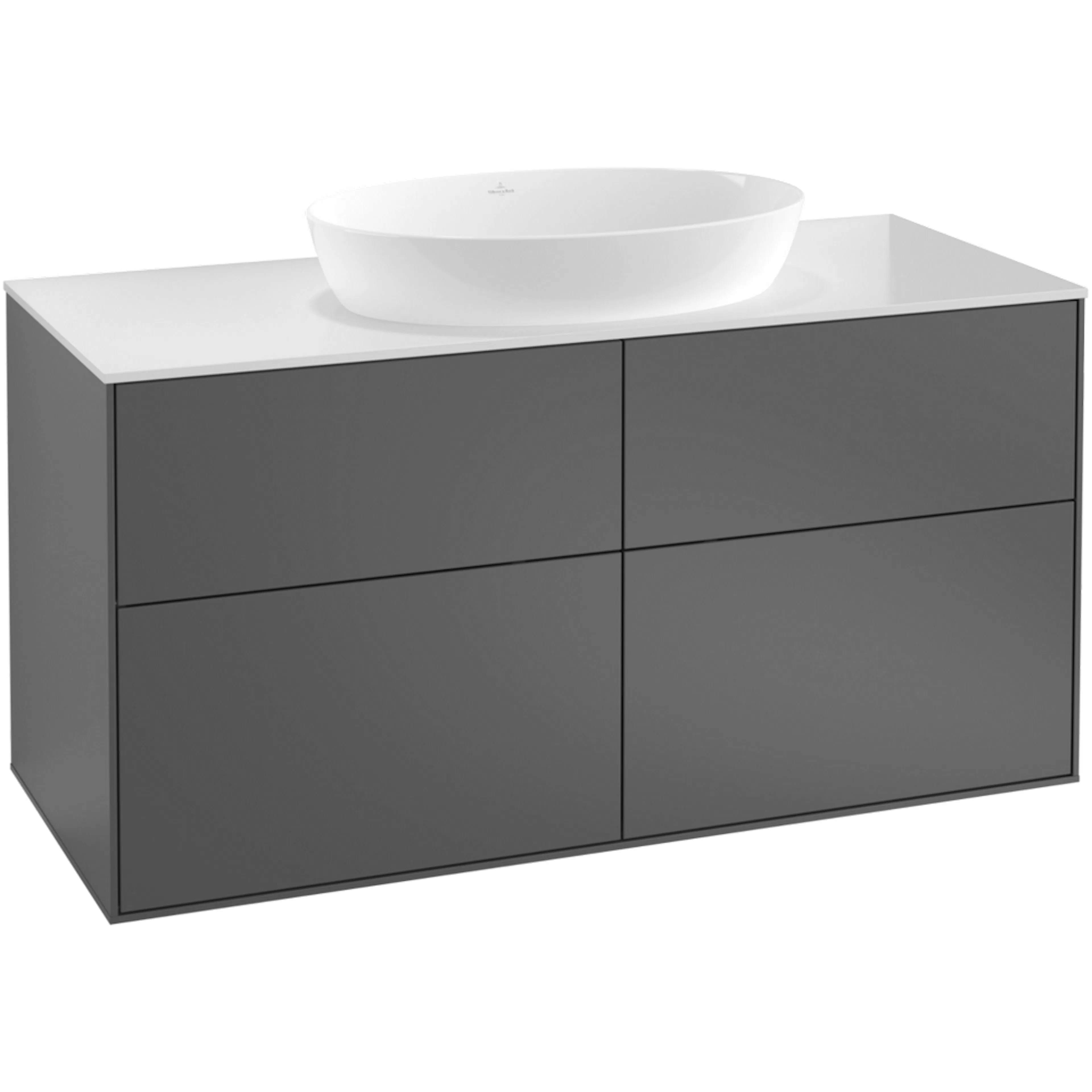 Tvättställsskåp Villeroy & Boch Finion med 4 Lådor och Bänkskiva för Fristående Tvättställ från Artis & Collaro