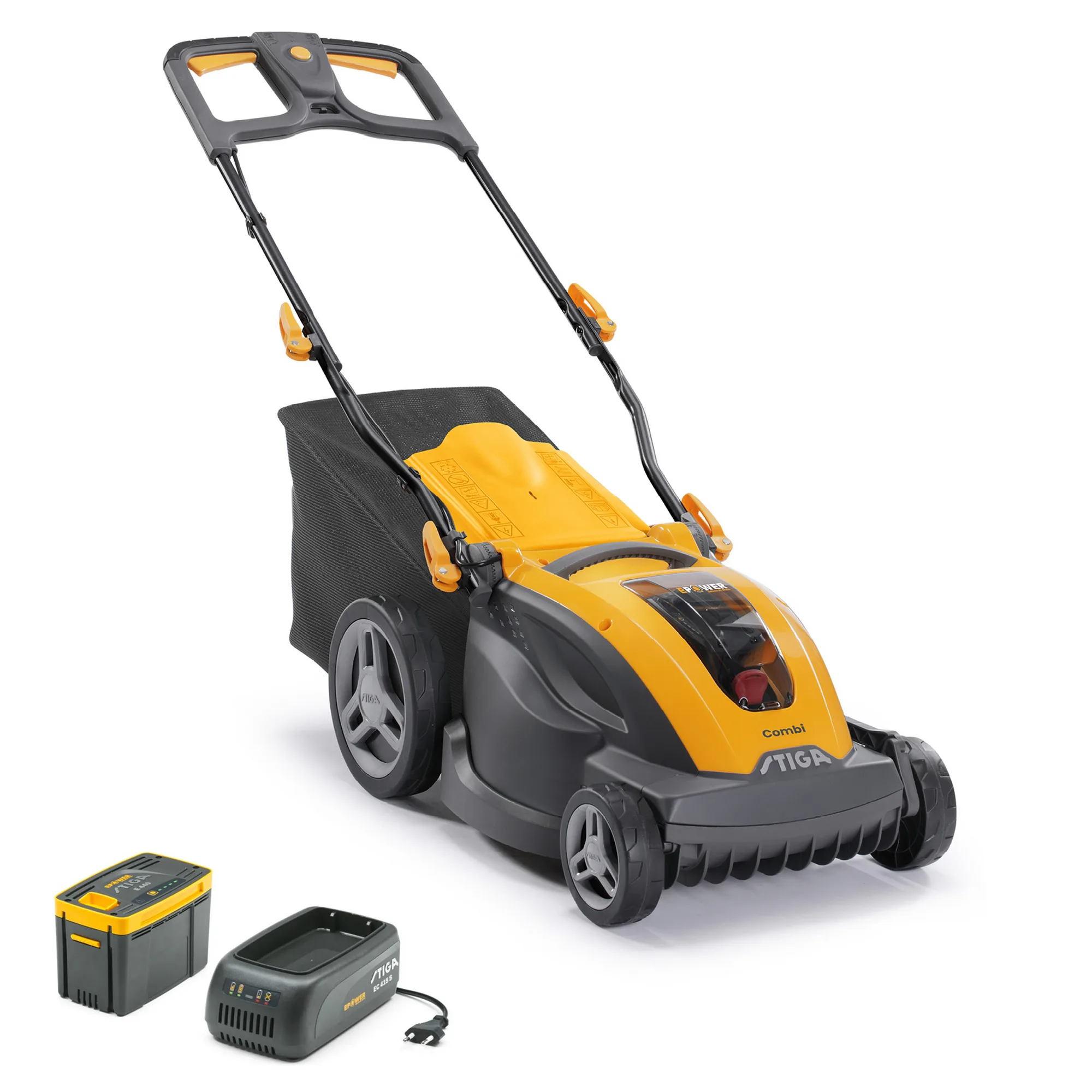 Gressklipper Stiga Combi 336e med Batteri og Lader