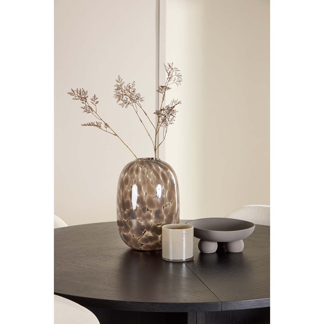 Spisegruppe Venture Home Strada Ø120 cm med 4st Lilja Spisestoler