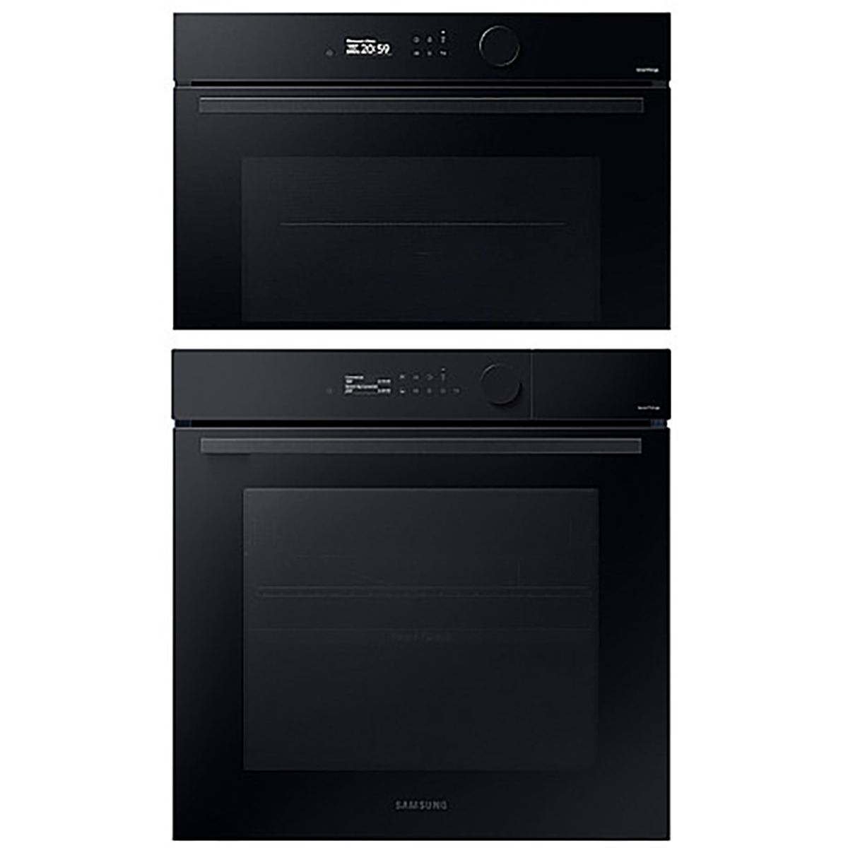 Kombinasjonsstekeovn Samsung NV7B5675WAKU1-NQ5B5763DBKU1 Serie 5 Sort