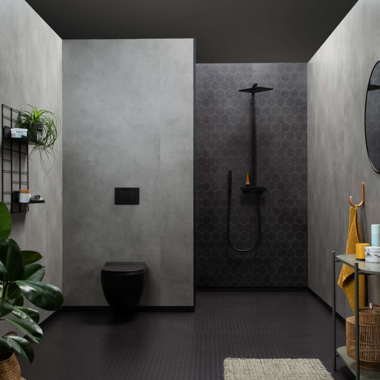 Baderomspanel Fibo 2442 Meton Grey