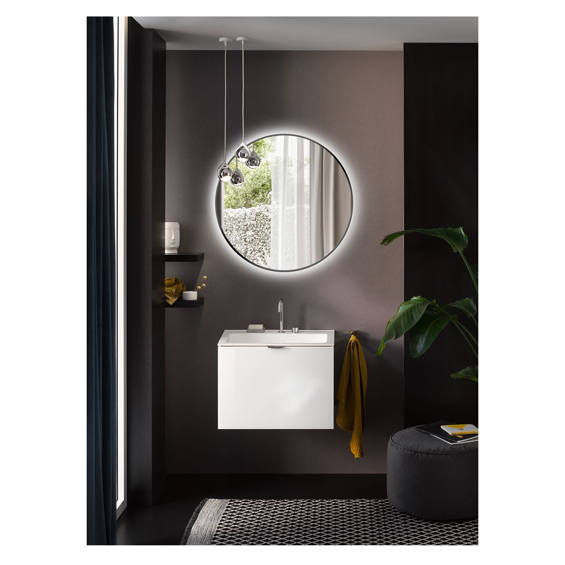 SPEIL BATHLIFE SPIRA 800 ROUND LED 800 mm