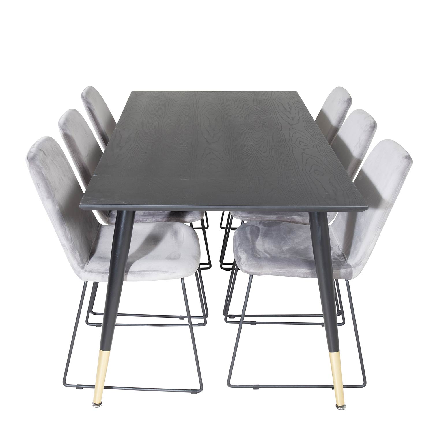 Spisegruppe Venture Home Dipp med 6 Muce Stoler