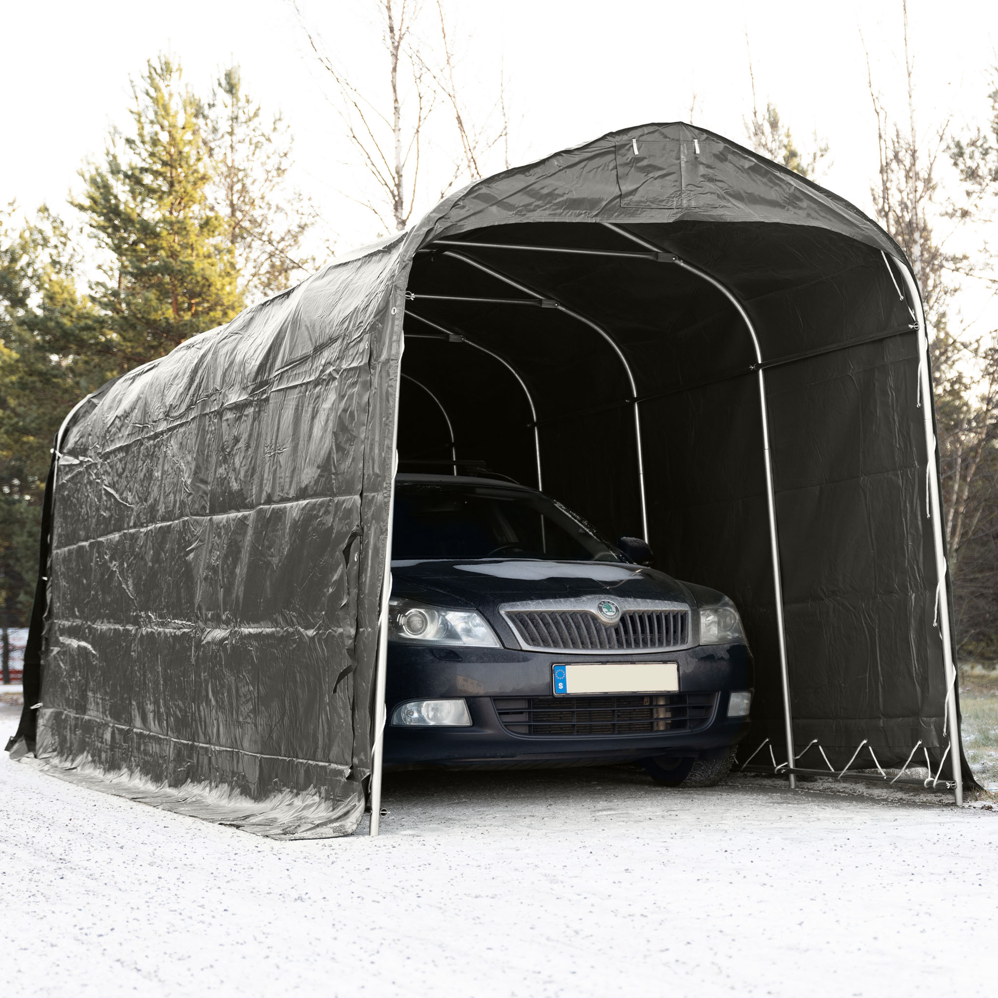 Garasjetelt Lyfco 14.4m² 500g/m² PVC
