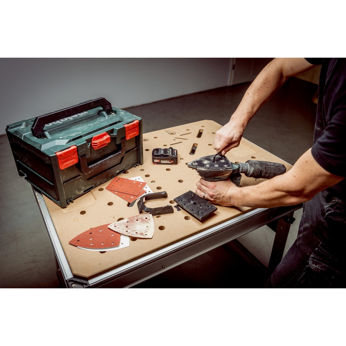 Multisliper Metabo SM 18 LTX BL MetaBox uten Batteri og Lader