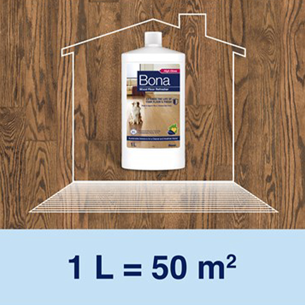 Golvtillbehör Bona Wood Floor Refresher, Underhållslack för Trägolv 1L