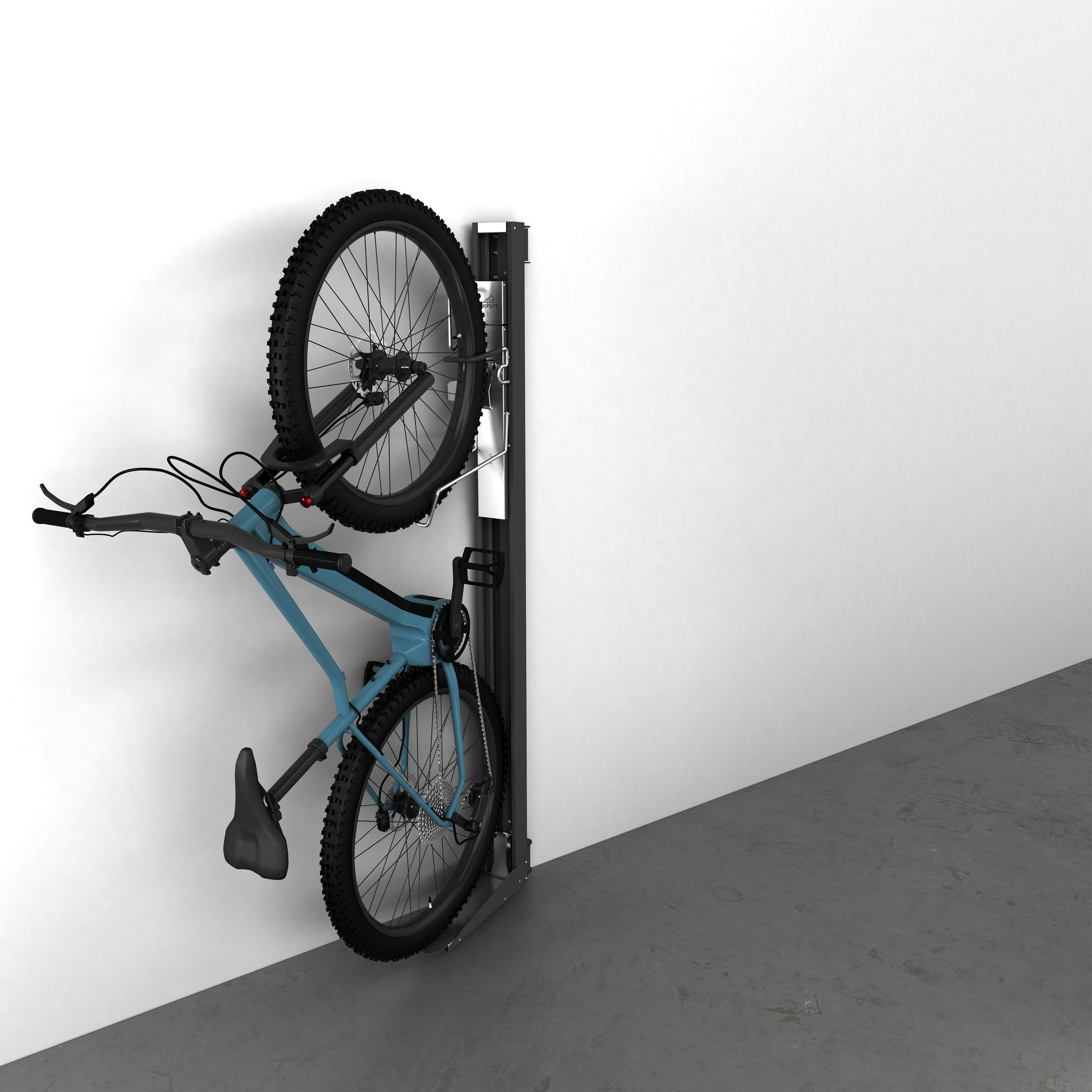 Sykkelstativ Biohort BikeLift Svingbar for Veggmontering