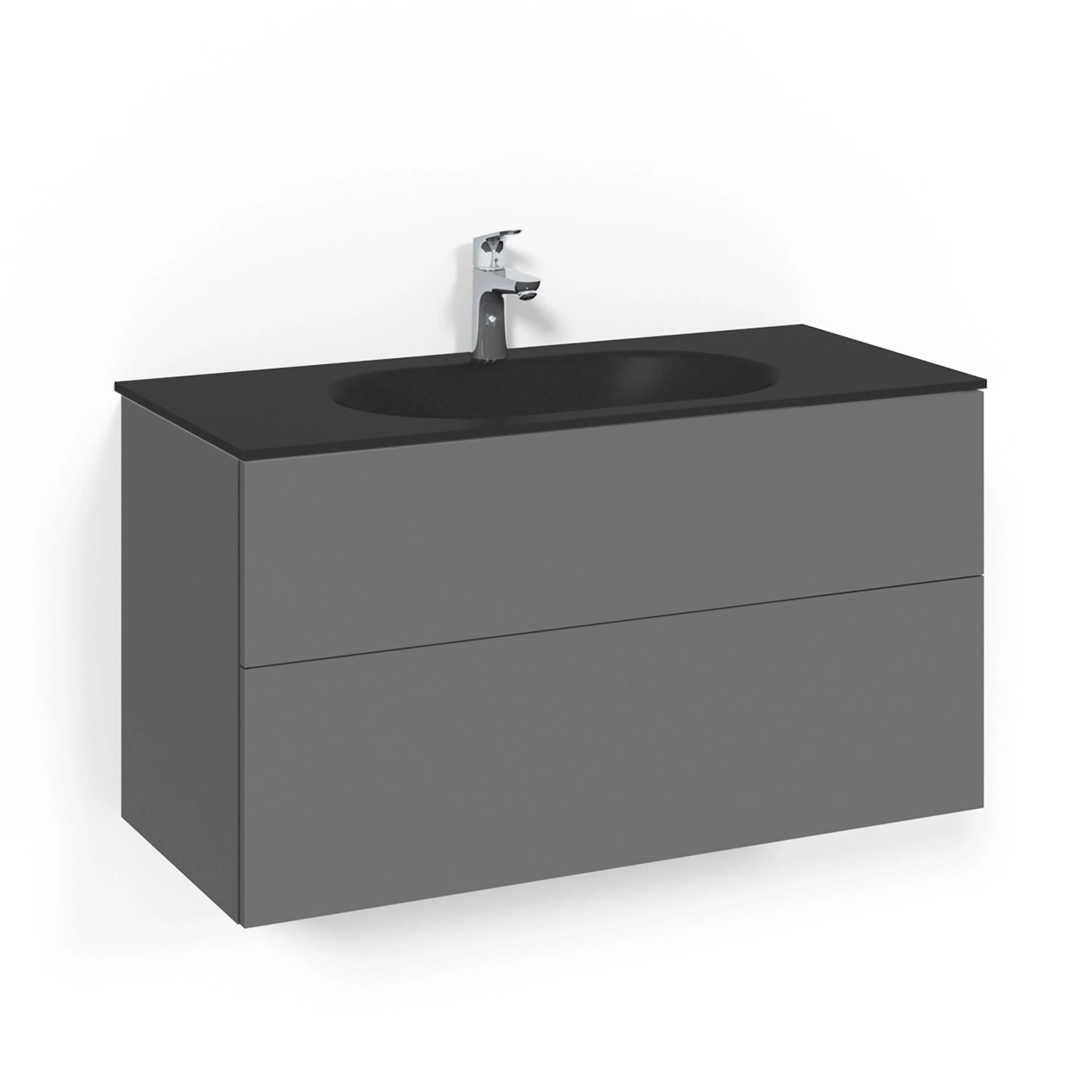 Servantskap Macro Design Crown Push Open med Glasservant
