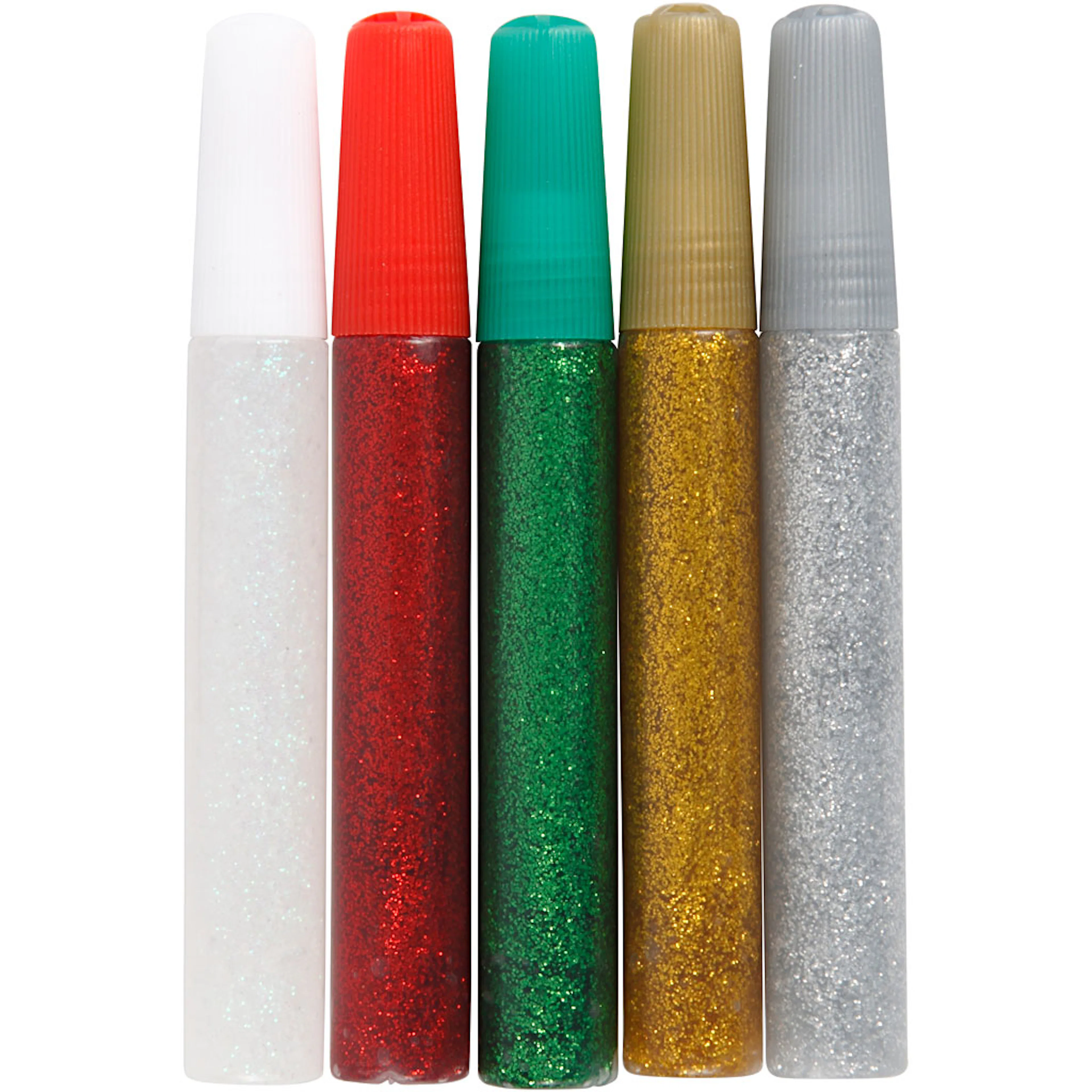 Glitterlim Creativ Company Ass Farger 5x10 ml/1 Pk