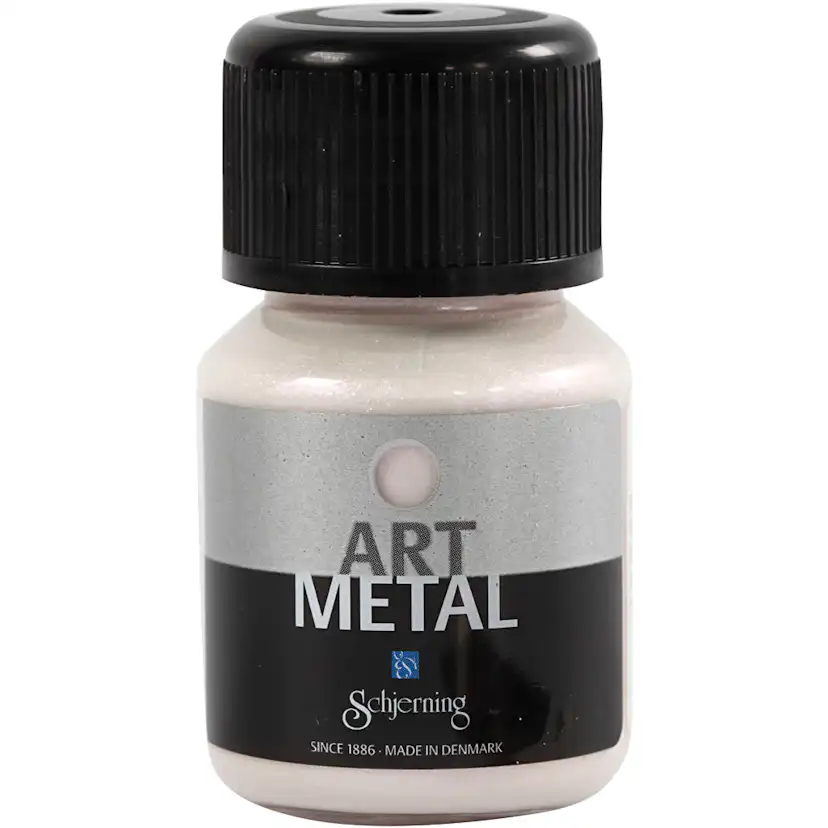Art Metal färg, pärlemor, 30 ml/ 1 flaska Perlemor, 30 ml