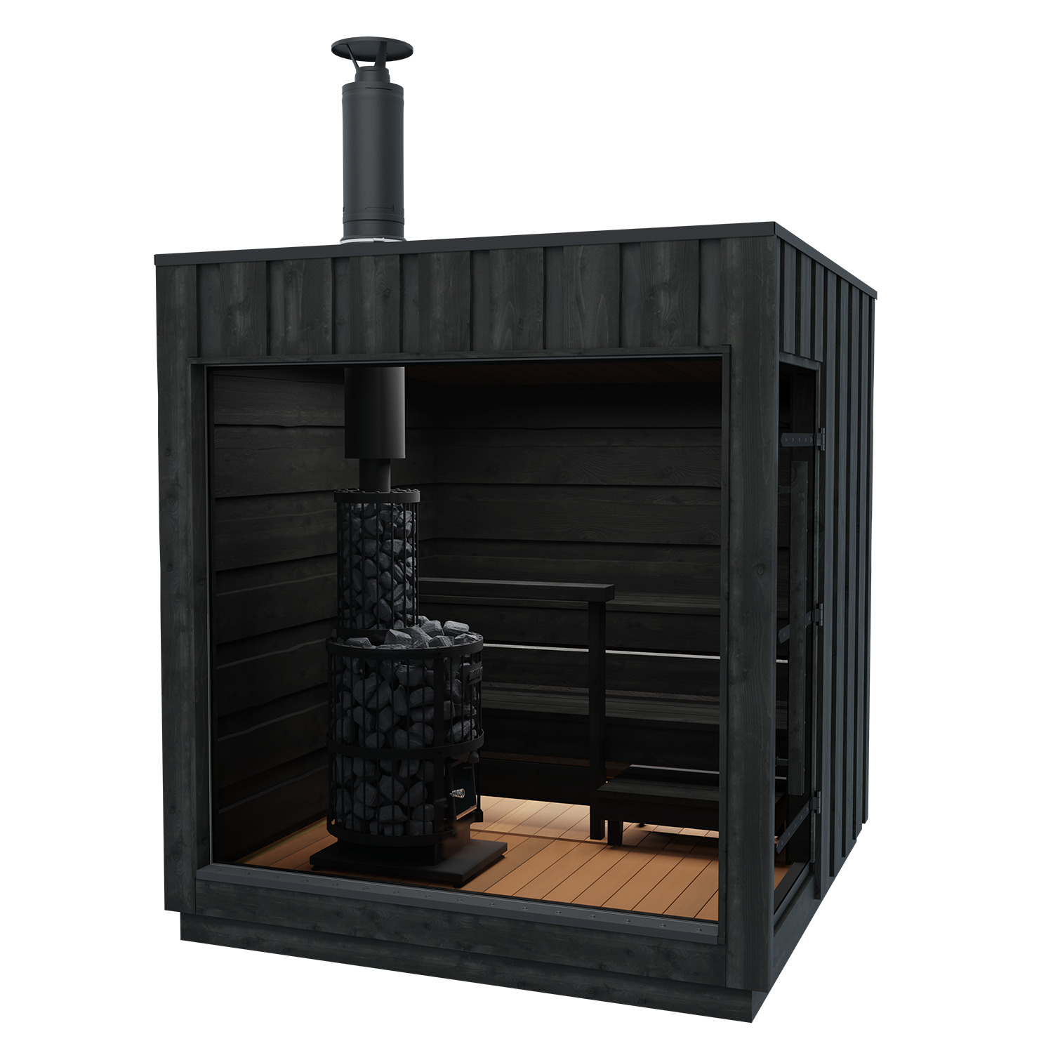 Vedfyrt Badstue Harvia Legend