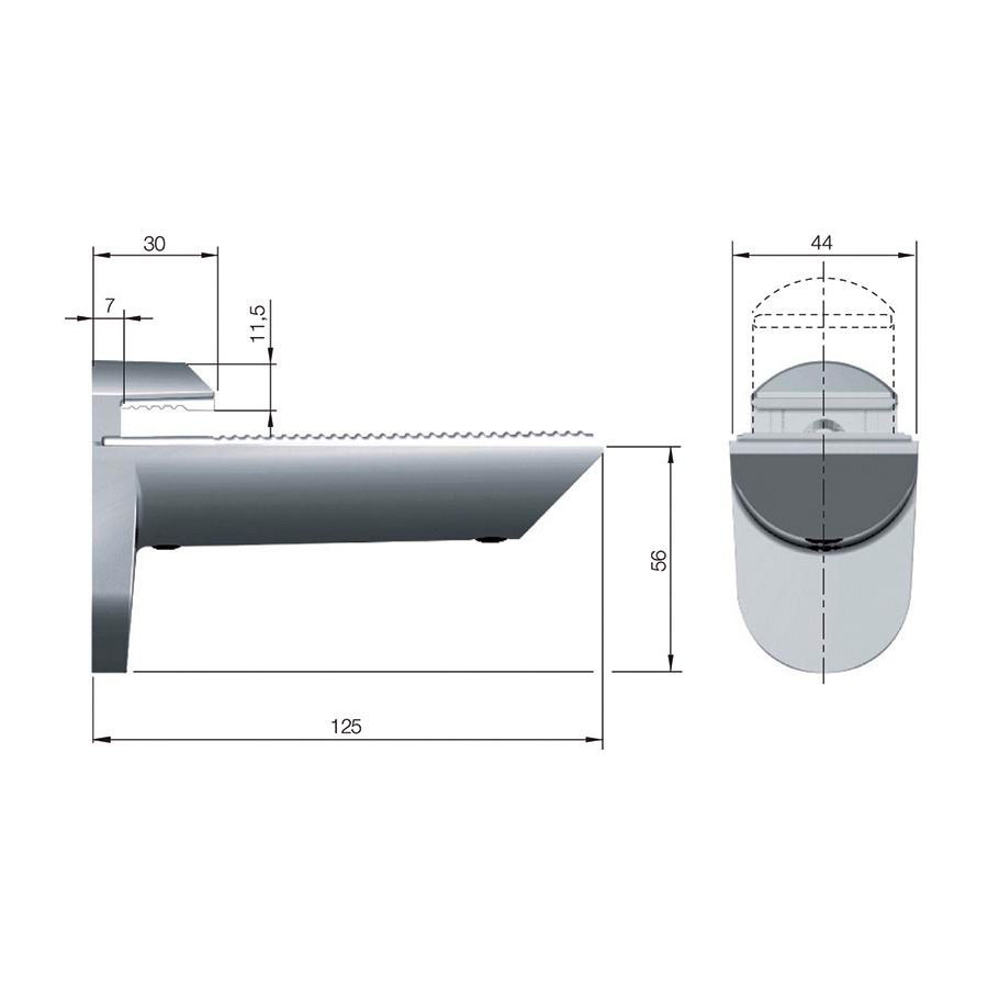 Hylleknekt Beslag Design Kaiman