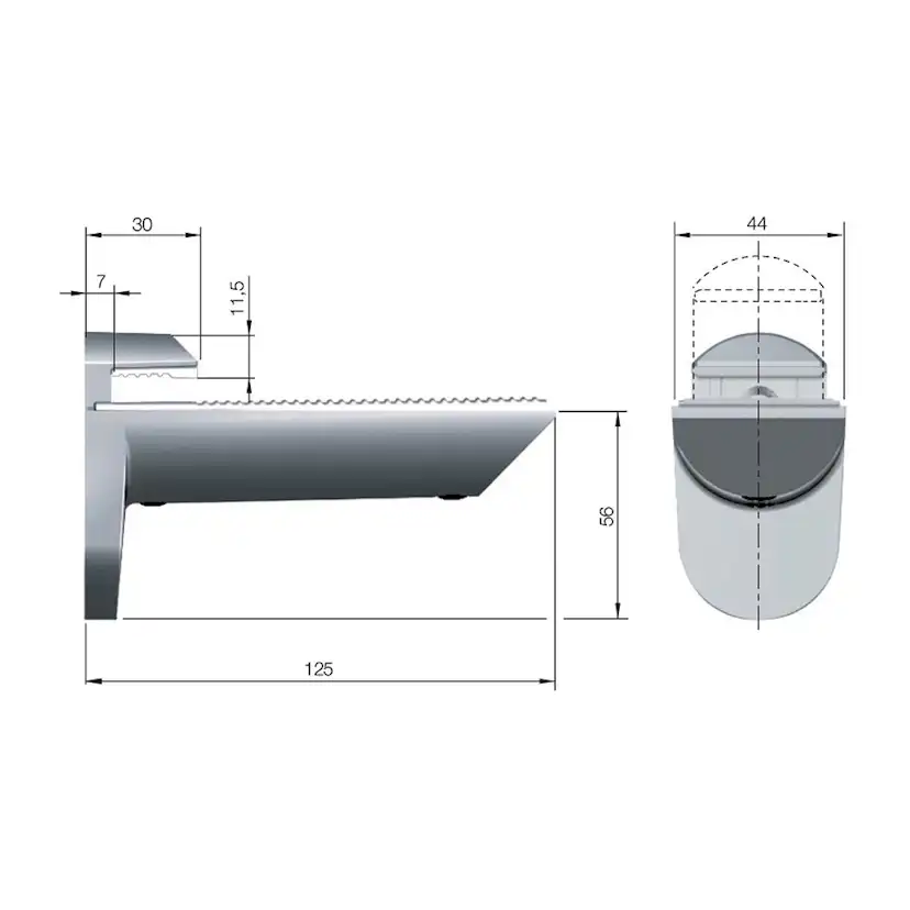 Hylleknekt Beslag Design Kaiman