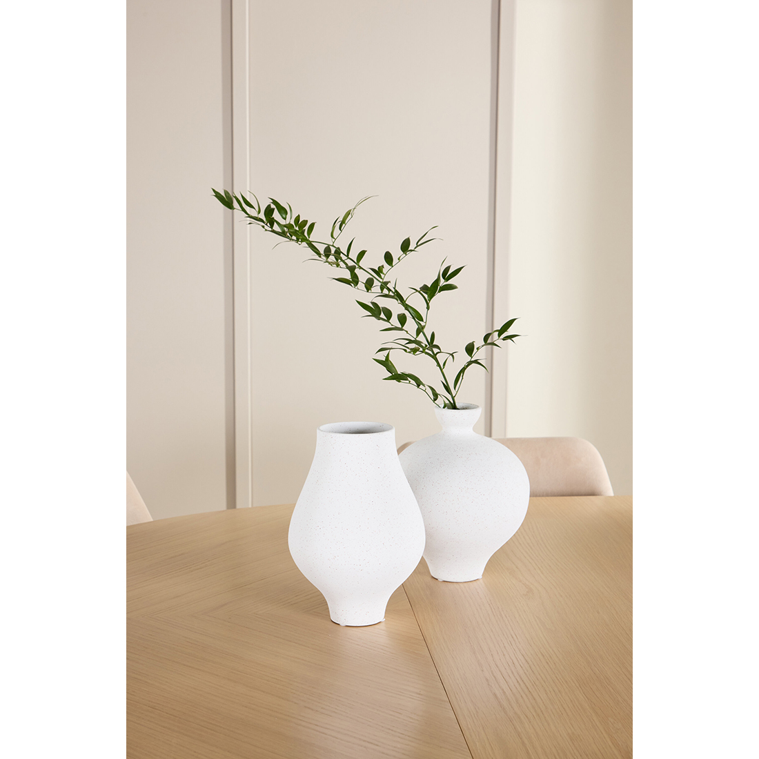 Spisegruppe Venture Home Strada Ø120 cm med 6st Night Spisestoler