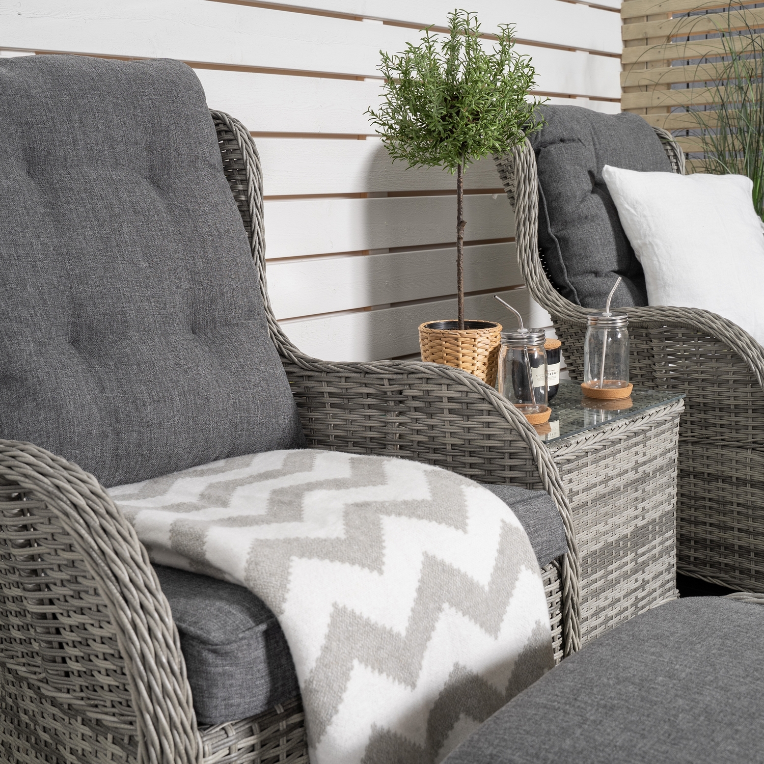 Loungesett Venture Home Vikelund Utendørs