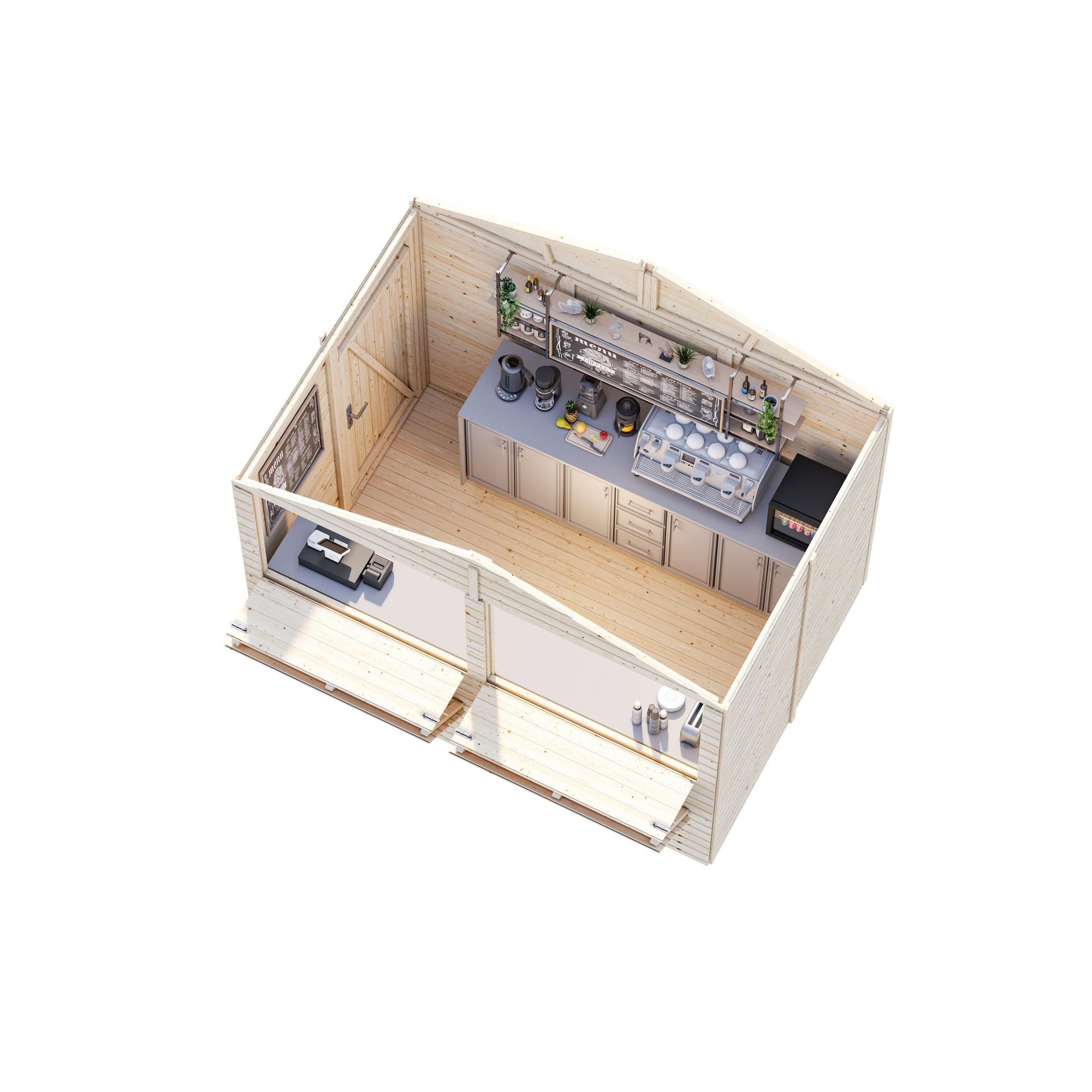 Stella 5,0 m2 Hvit dyppet