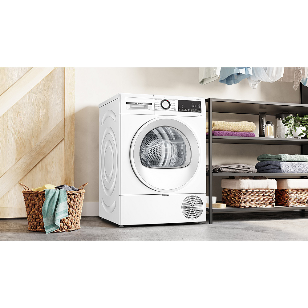 Varmepumpetrommel Bosch Serie 6 WQG2320LSN Energieffektiv Hvit
