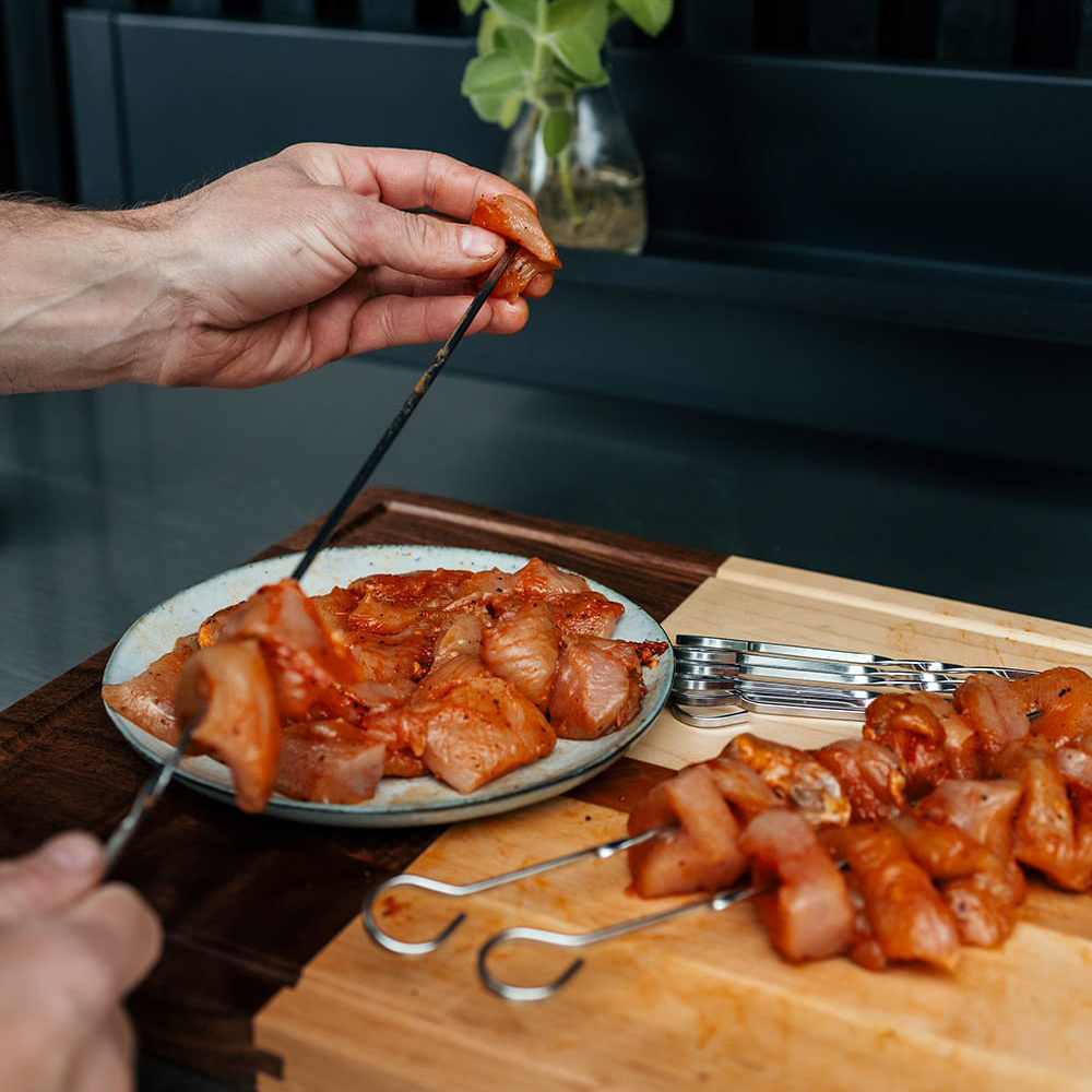 Grillspyd Pepper Rustfritt Stål 10-pk