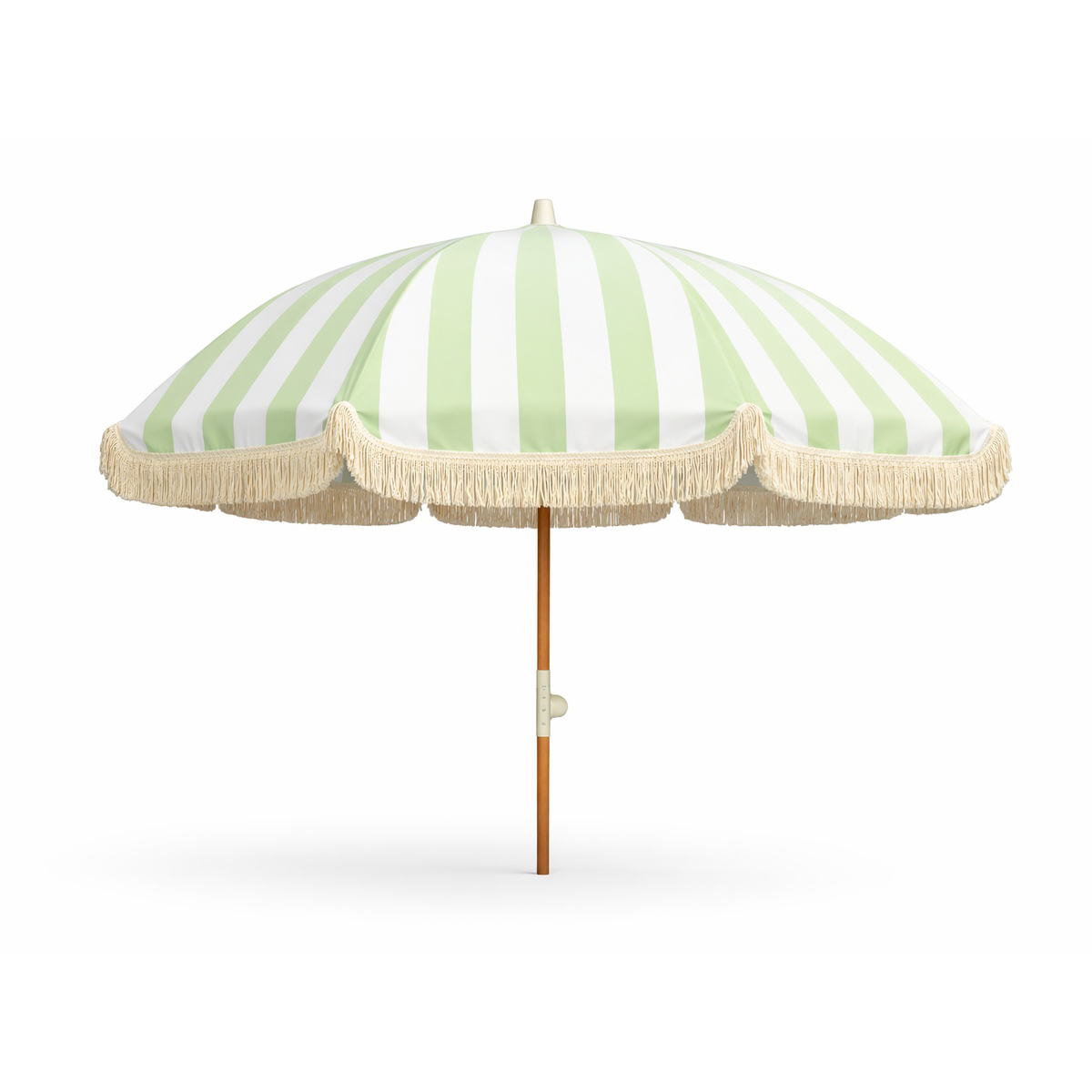 PARASOLL 200 CM GrønnhHvit