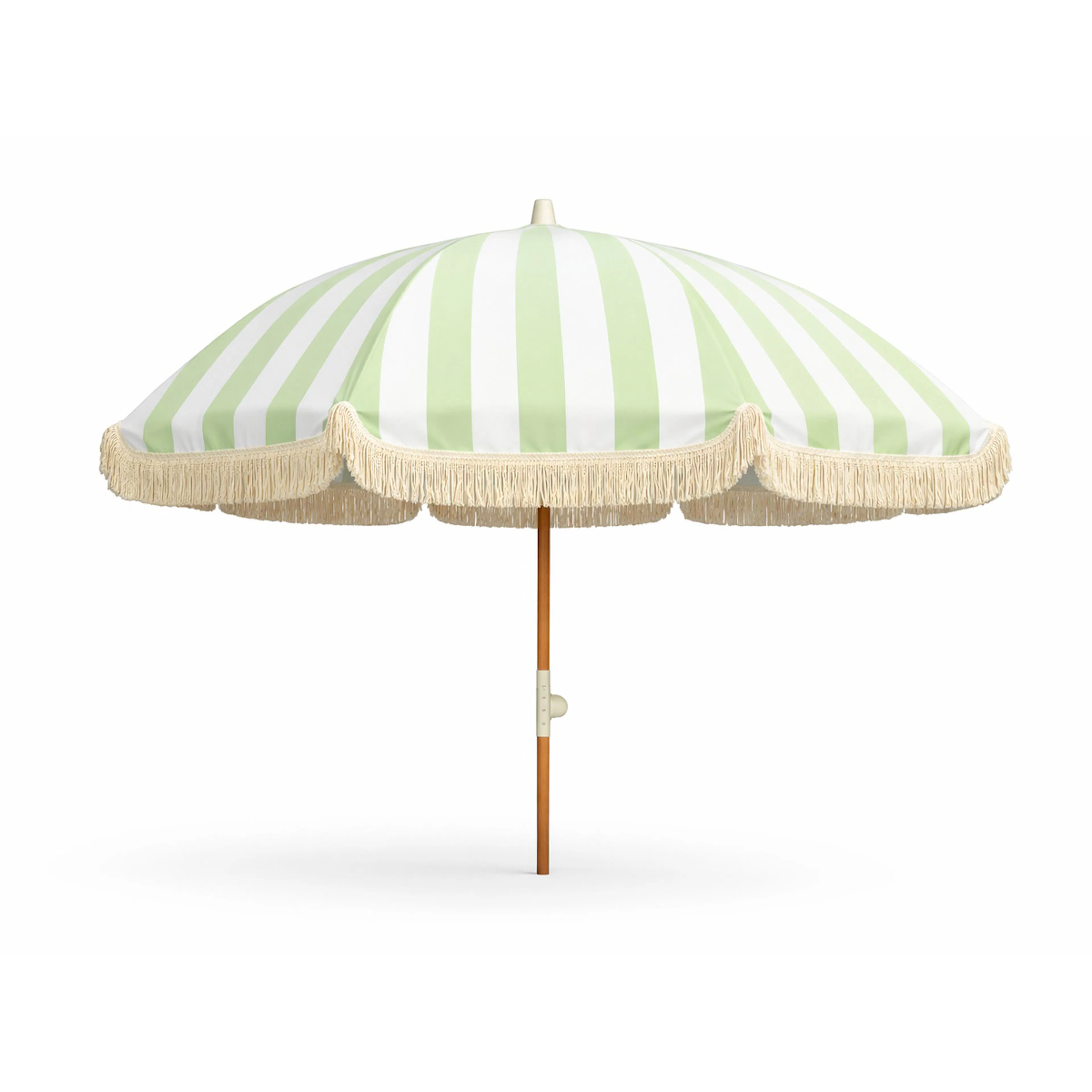 PARASOLL 200 CM GrønnhHvit