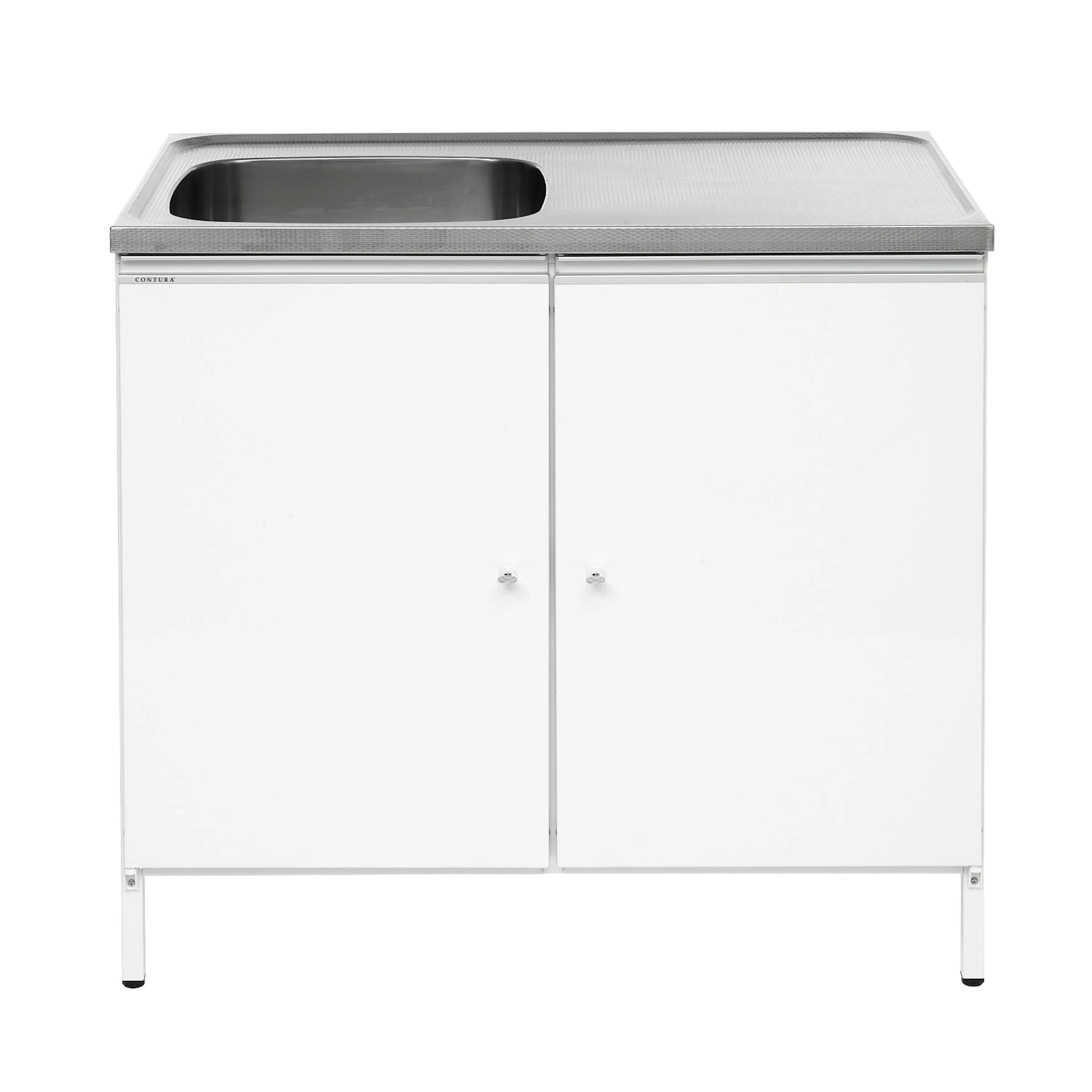 Oppvaskbenk Contura Steel CABL 10 Hvit