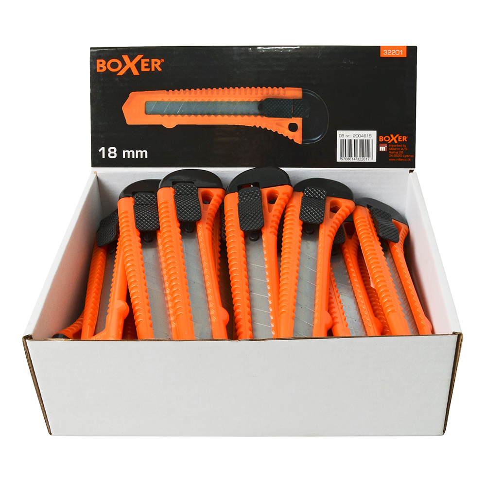 Hobbykniv Boxer 18 mm Plast